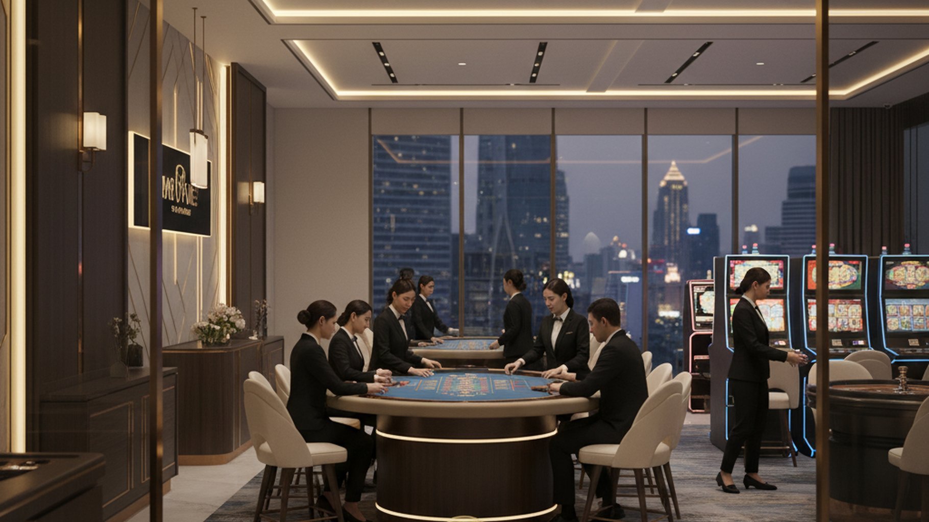 ภาพแสดงการขึ้นลงของเงินทุนในการเล่นสล็อต