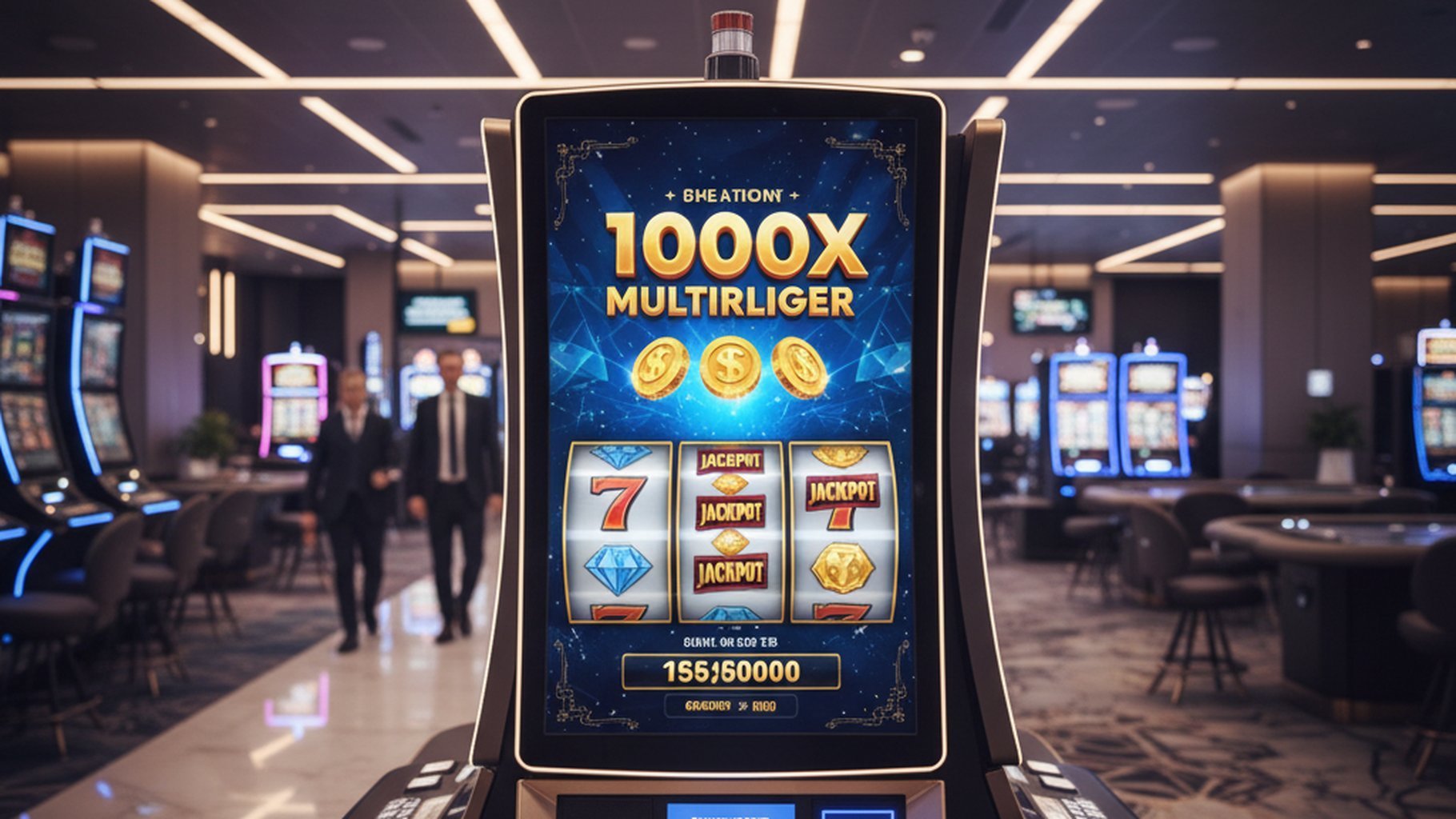 หน้าจอเกมบาคาร่าแสดง Multiplier พร้อมตัวคูณ
