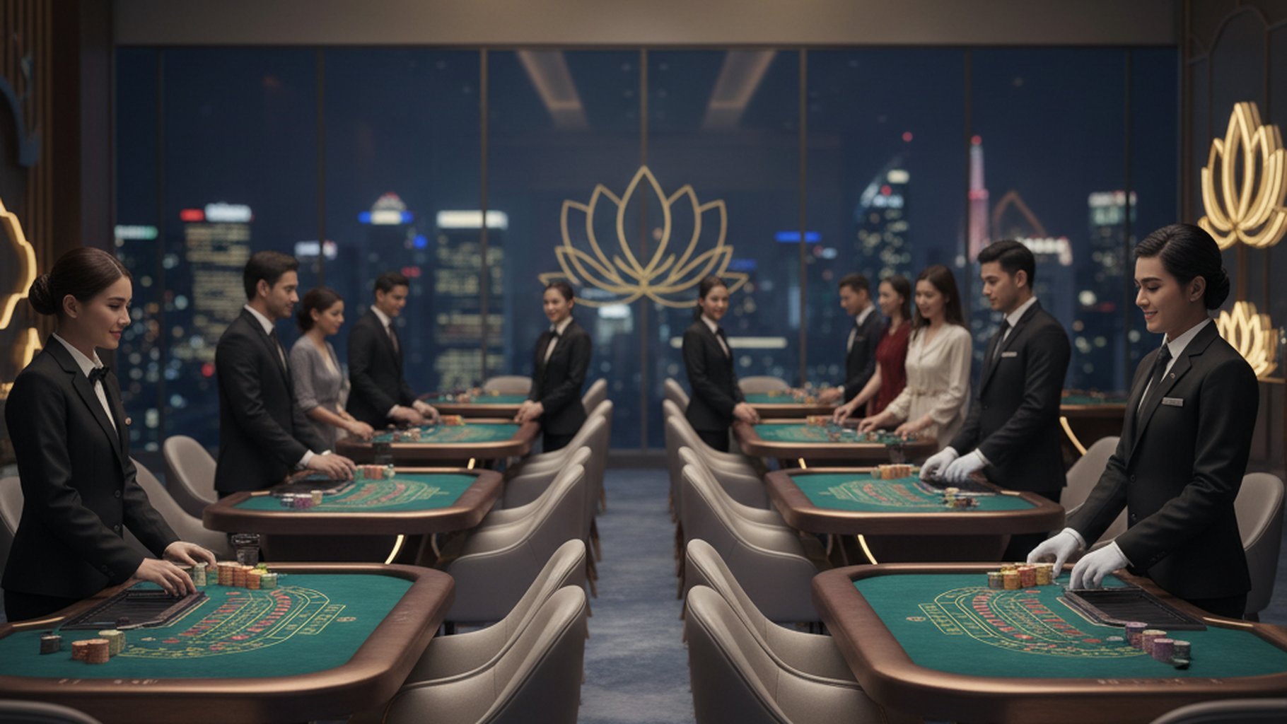 กราฟเปรียบเทียบอัตราการชนะบาคาร่า กราฟเปรียบเทียบอัตราการชนะของ Banker, Player และ Tie ในเกมบาคาร่า