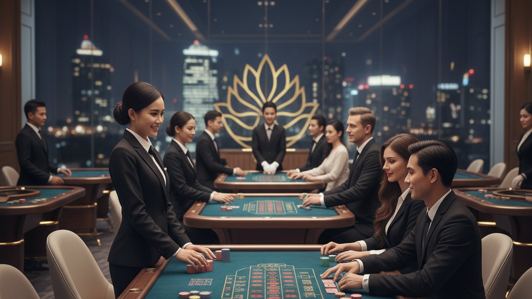 การเลือกจำนวน Hands ที่เหมาะสมตามความแปรปรวนของเกมบาคาร่า กราฟเปรียบเทียบความแปรปรวน (Variance) และจำนวน Hands ที่ต้องเล่นในบาคาร่า