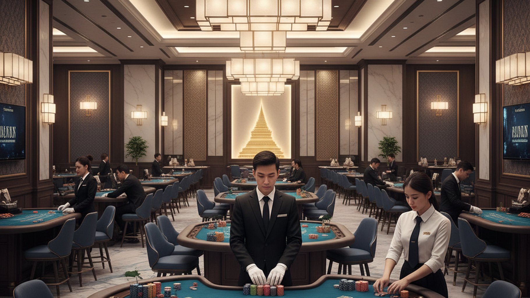 Flat Betting กับการอ่านเค้าไพ่ในบาคาร่า ตารางบาคาร่าแสดงการใช้ Flat Betting กับการอ่านเค้าไพ่