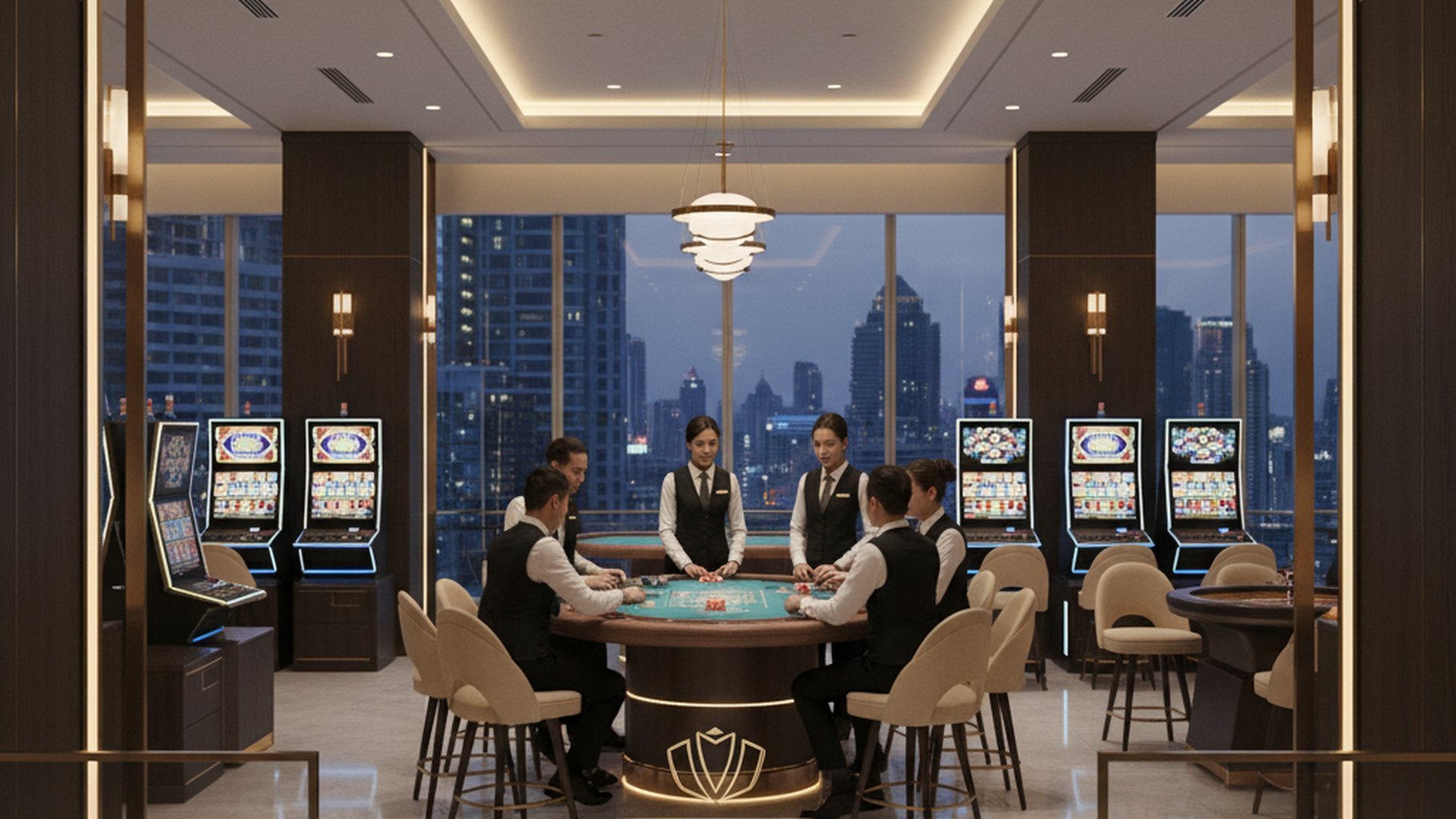 ภาพเตือนภัยความเสี่ยงของระบบ Buy Feature บาคาร่า