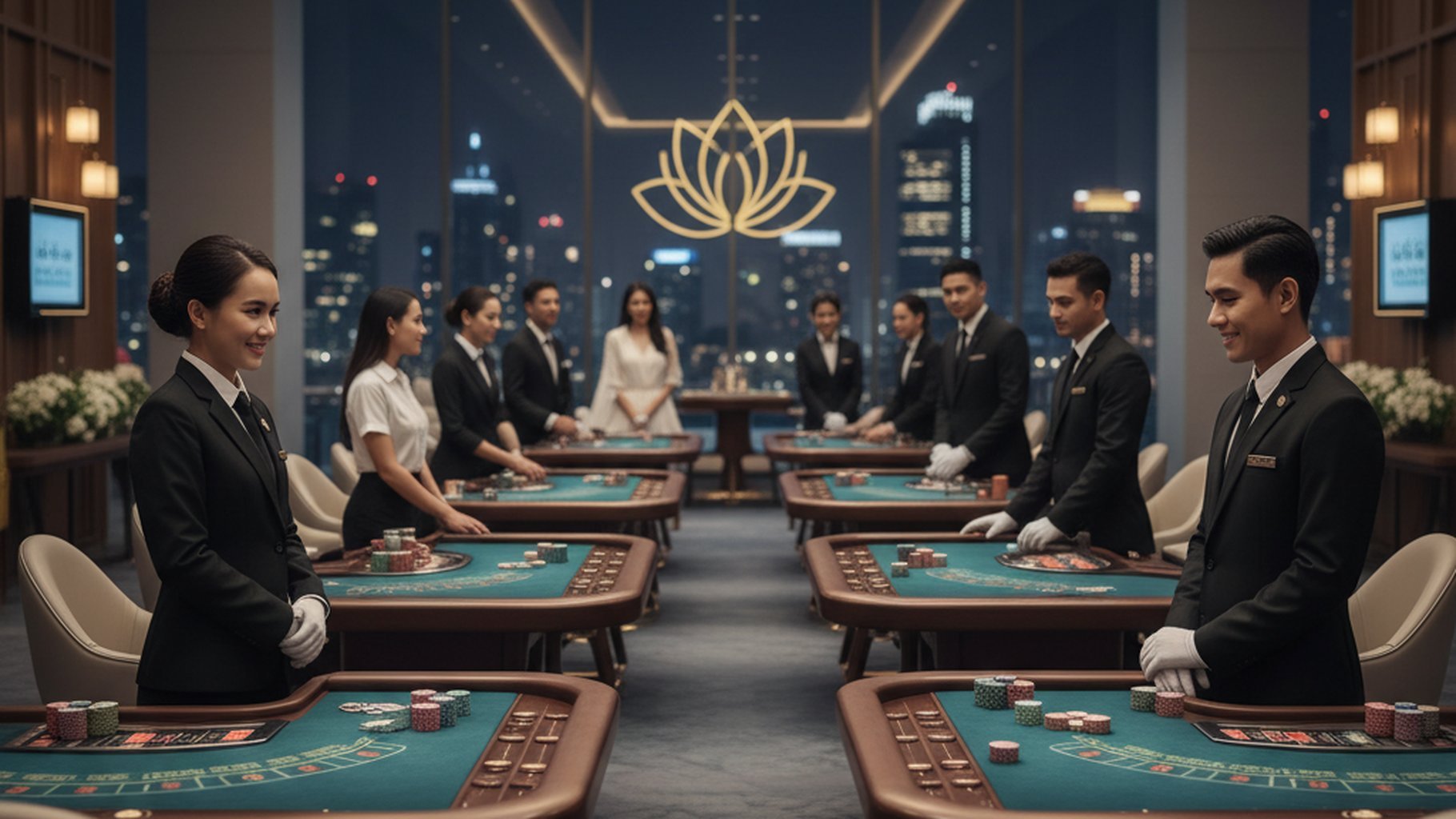 ตัวอย่างการใช้ Flat Betting ในบาคาร่า ตารางสรุปผลการเล่นบาคาร่าด้วยเทคนิค Flat Betting