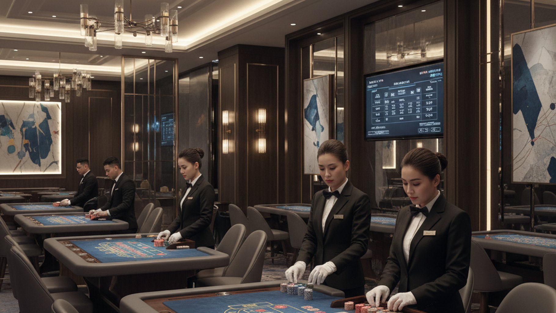 ความแตกต่างวงล้อ American และ European Roulette Infographic ความแตกต่างวงล้อ American และ European Roulette