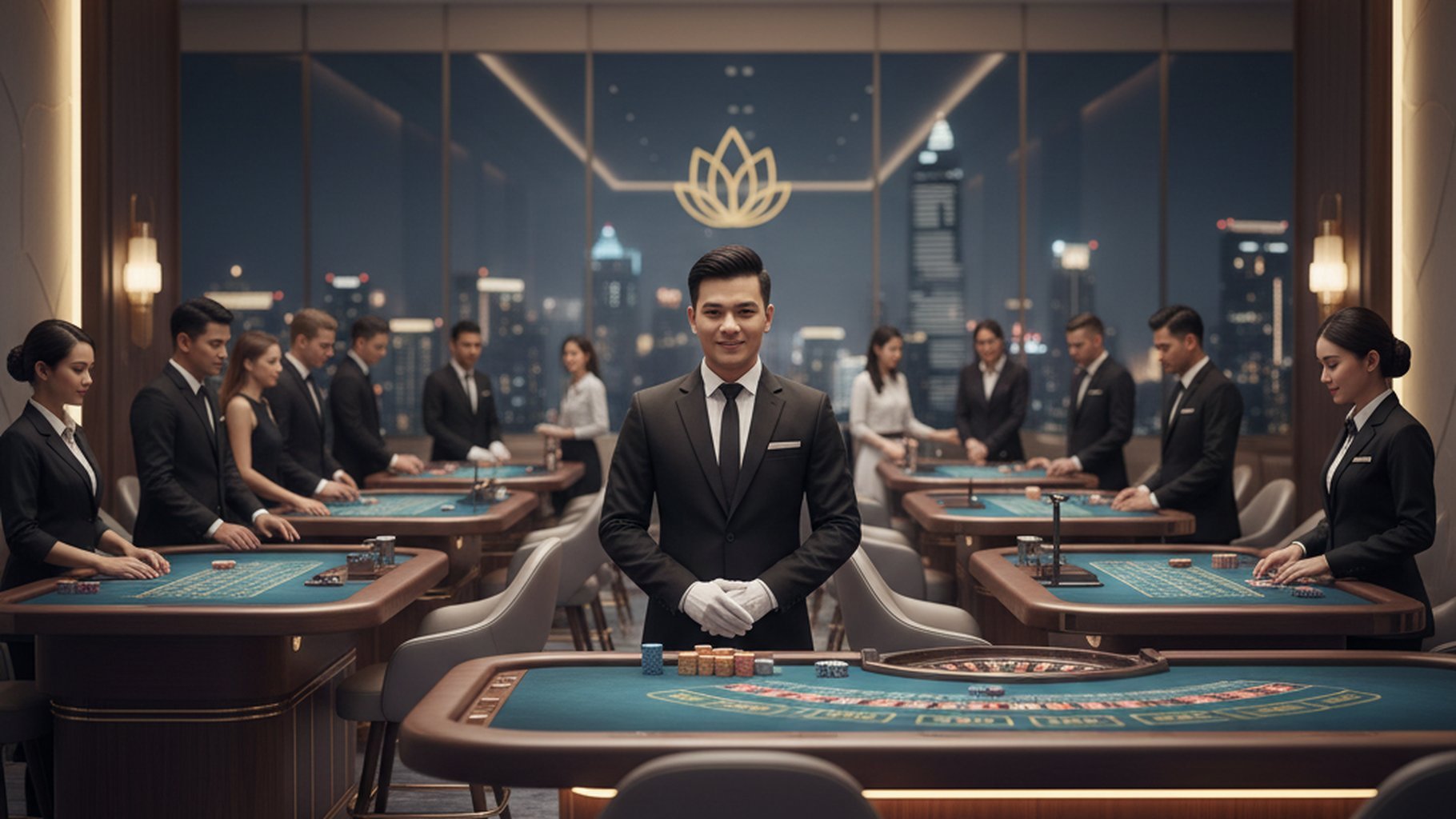 นักพนันกำลังวิเคราะห์การเล่นบาคาร่าเพื่อหลีกเลี่ยงการเสียเงิน