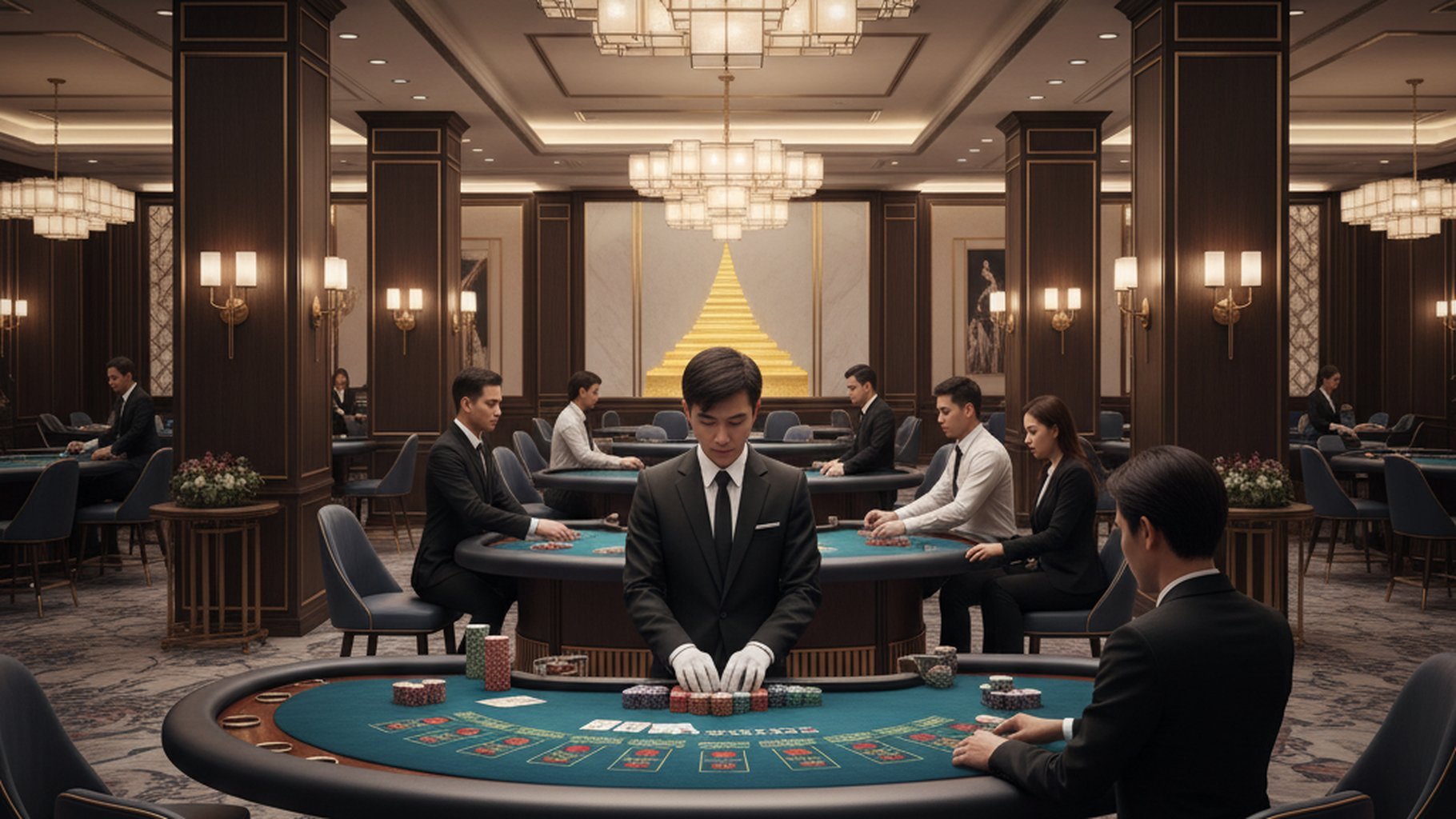กราฟเค้าไพ่บาคาร่าพร้อมแนวทางการเดิมพัน Flat Betting