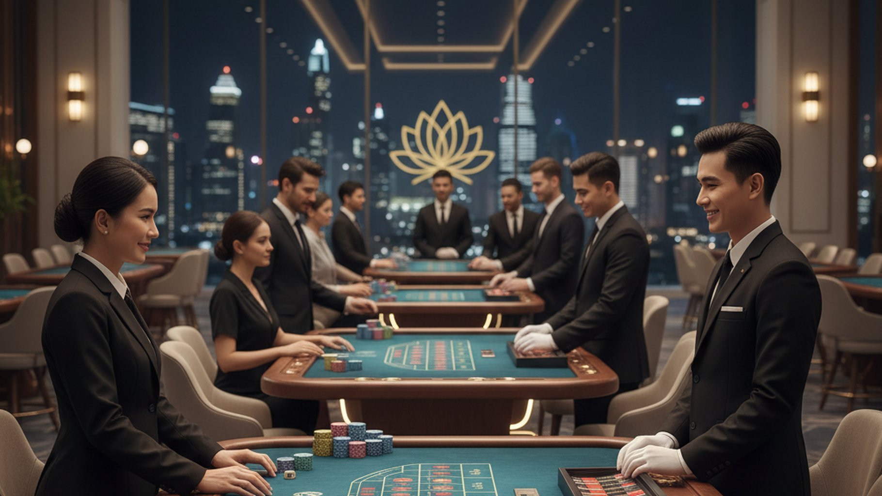 กราฟเปรียบเทียบการเดินเงิน Martingale และ Anti-Martingale ในบาคาร่า