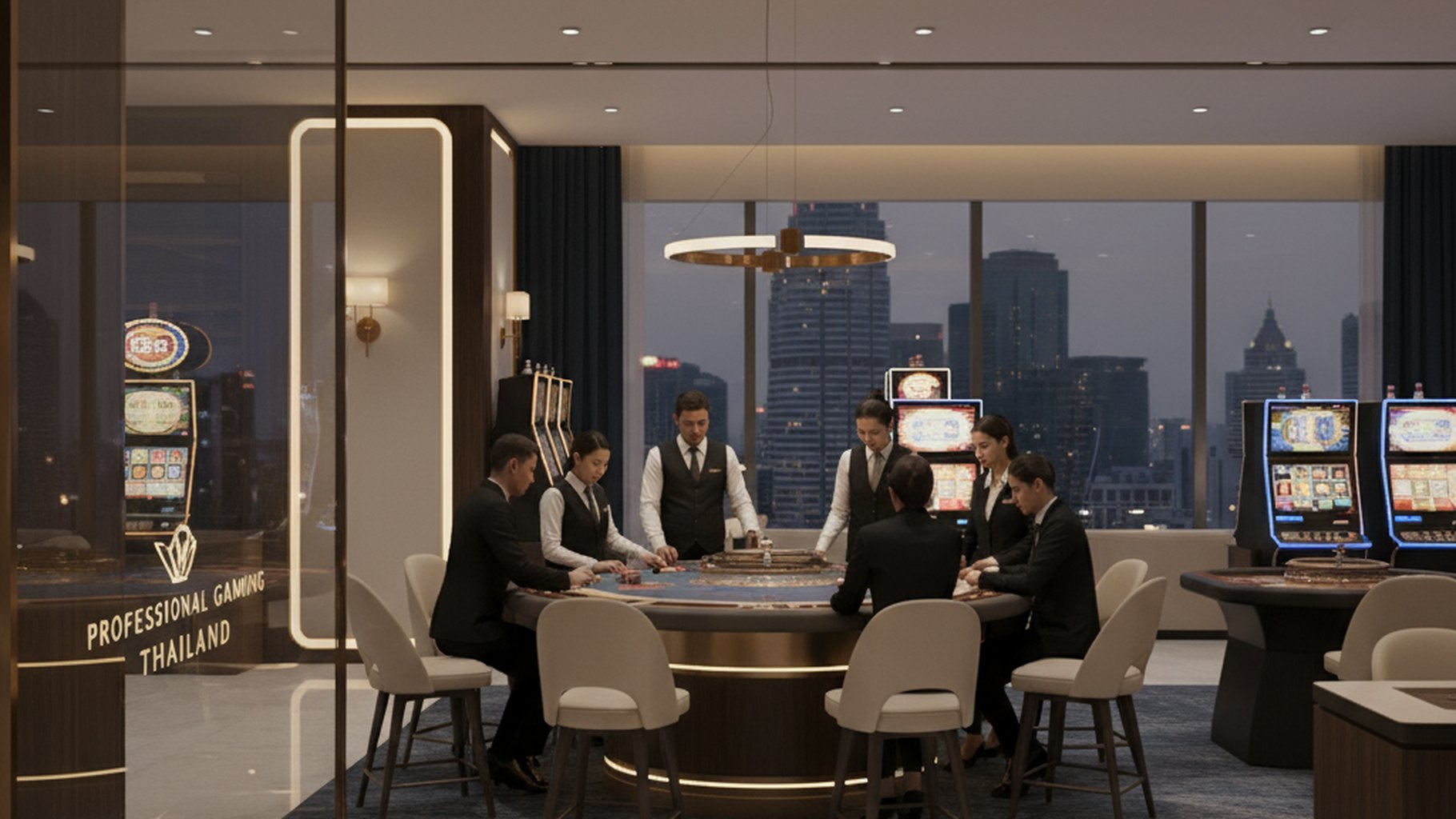 ภาพประกอบการควบคุมอารมณ์และสมาธิในการเล่นบาคาร่า