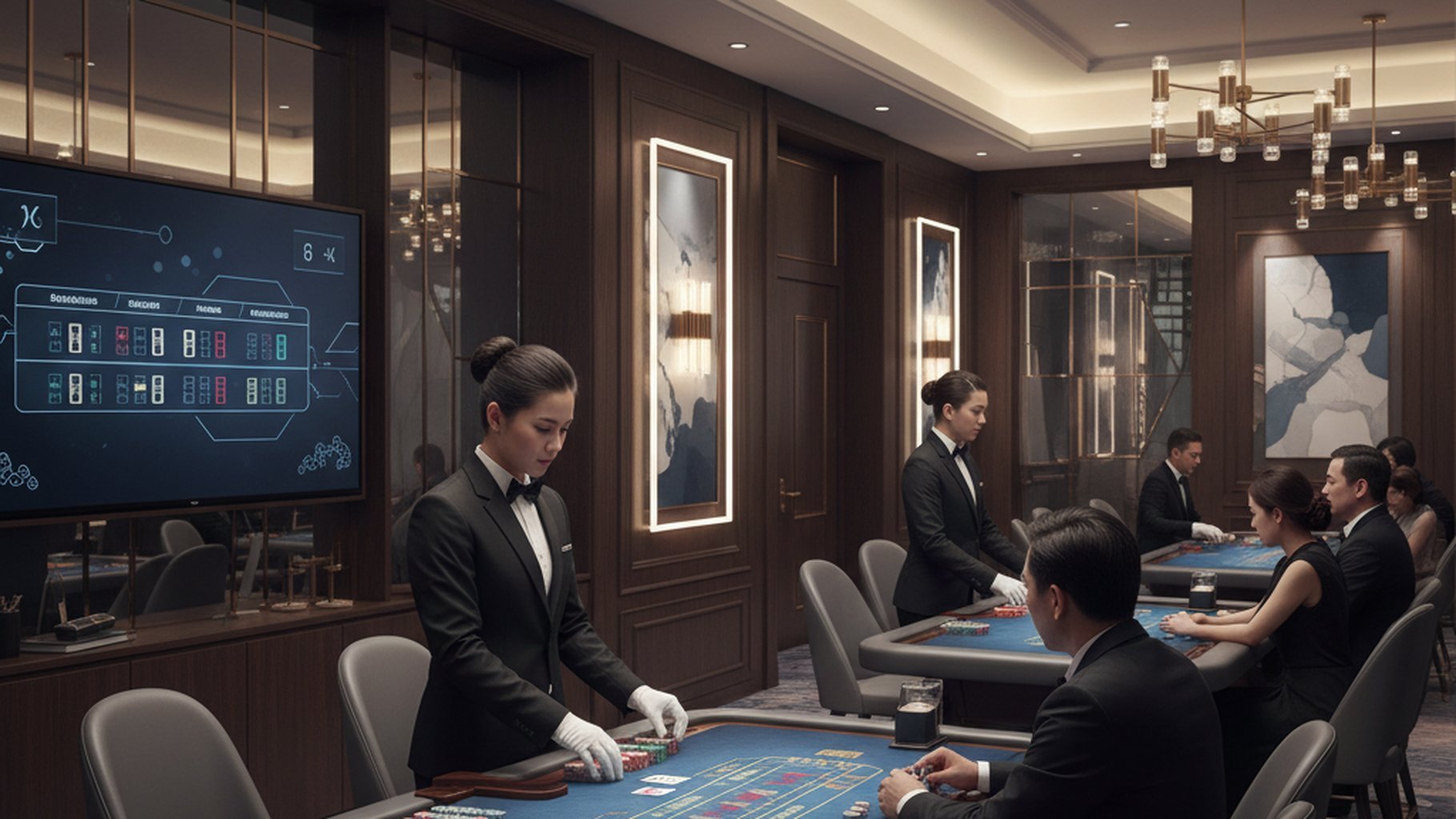 หลักการ Double Down ใน Blackjack Infographic หลักการ Double Down ใน Blackjack