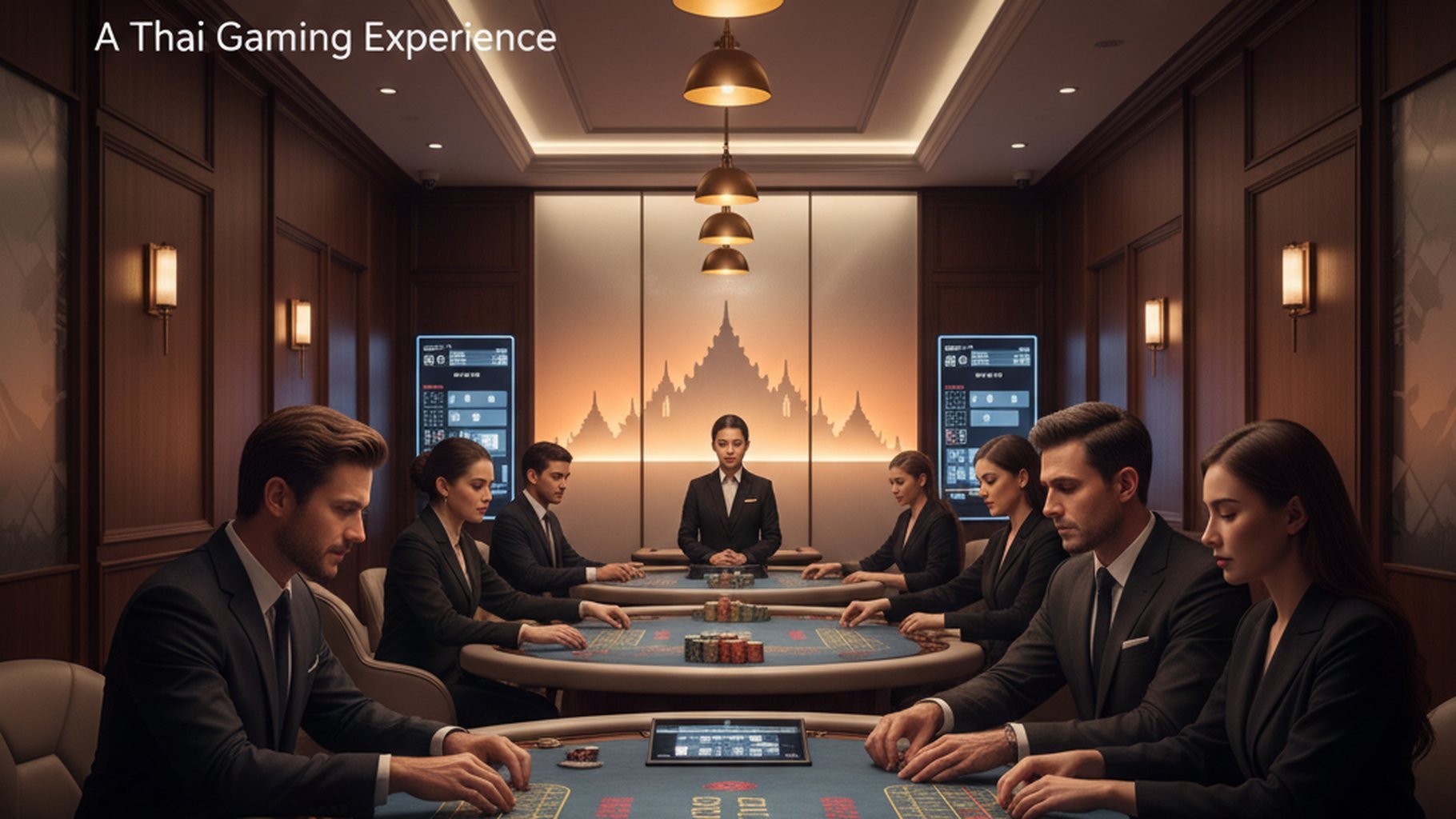 การใช้ Fibonacci ใน Baccarat ออนไลน์ หน้าจอเกมบาคาร่าออนไลน์ แสดงการใช้ระบบ Fibonacci