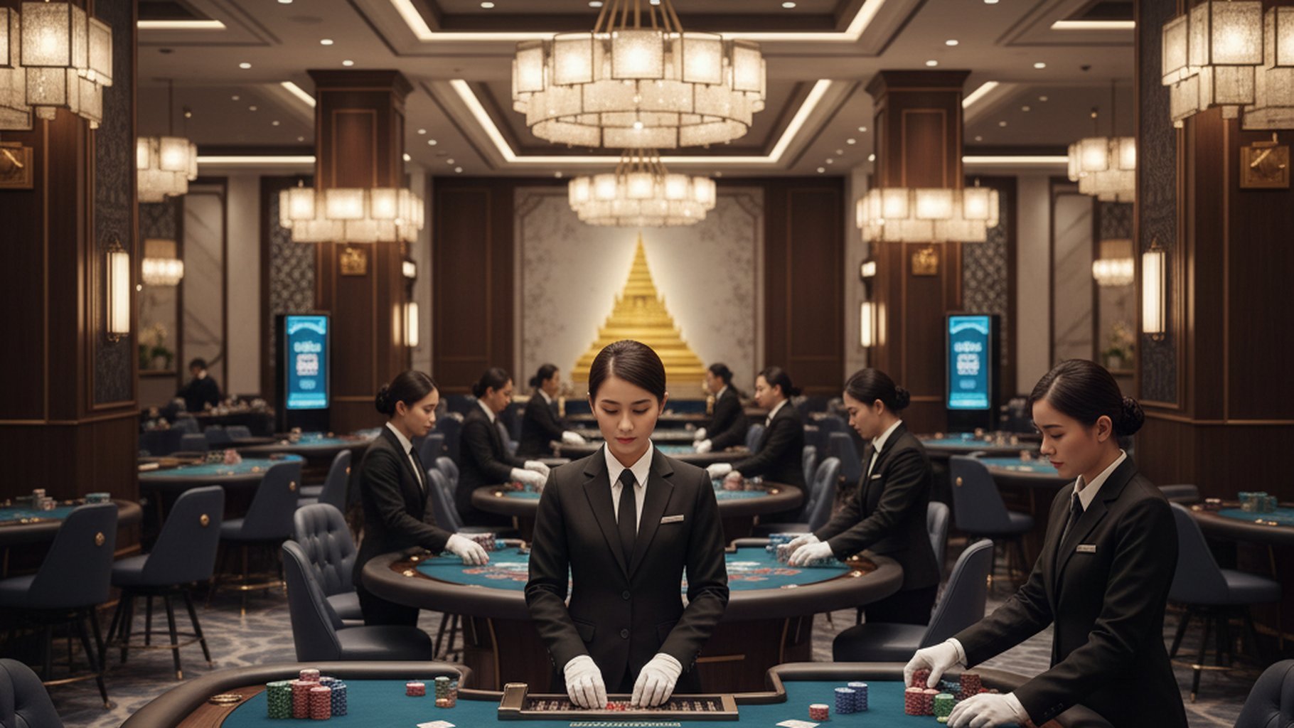 สัญลักษณ์เตือนภัย ควบคุมอารมณ์และเงินทุนในการเล่นบาคาร่า