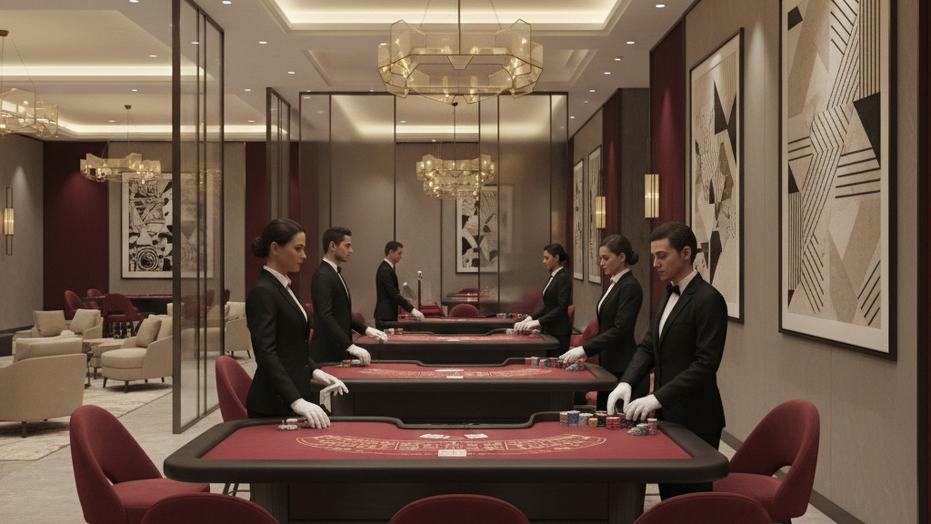 ความแตกต่างระหว่าง Player, Banker และ Tie