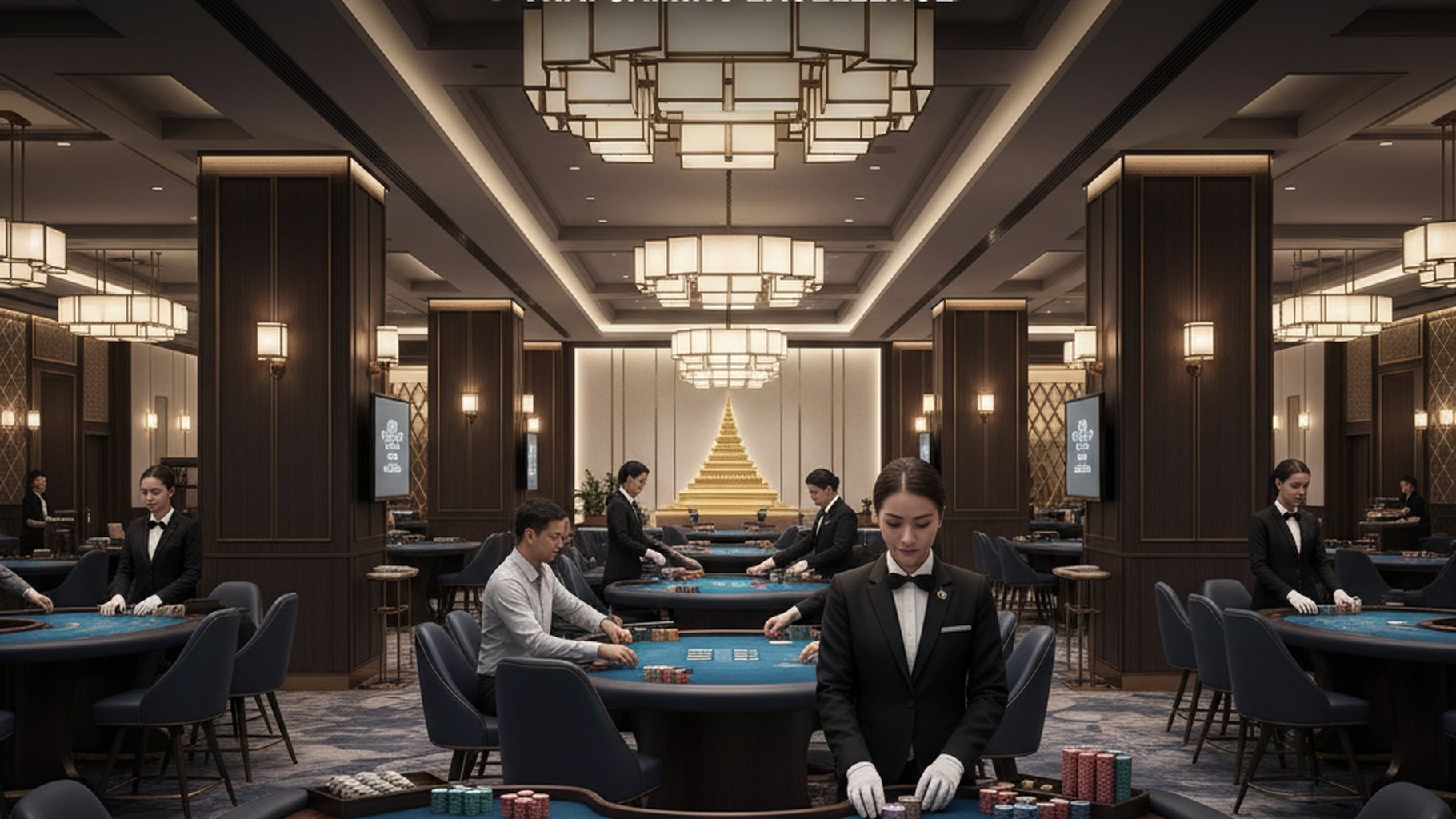 ภาพแสดงการวางแผนการเล่นบาคาร่าอย่างมีวินัย