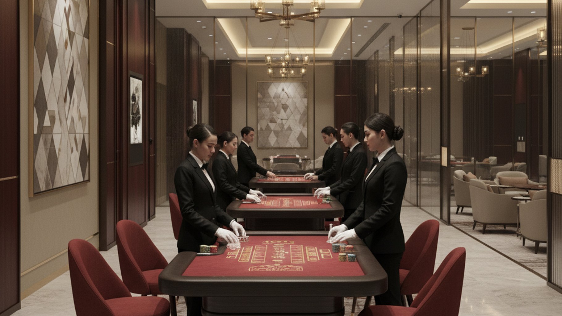 ความแตกต่างระหว่าง Player, Banker และ Tie