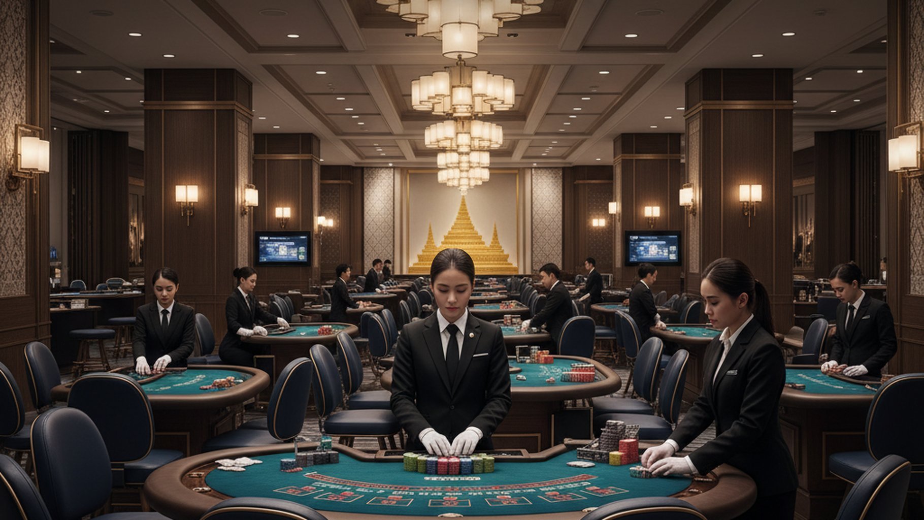 กราฟเปรียบเทียบผลตอบแทนและความเสี่ยงบาคาร่า