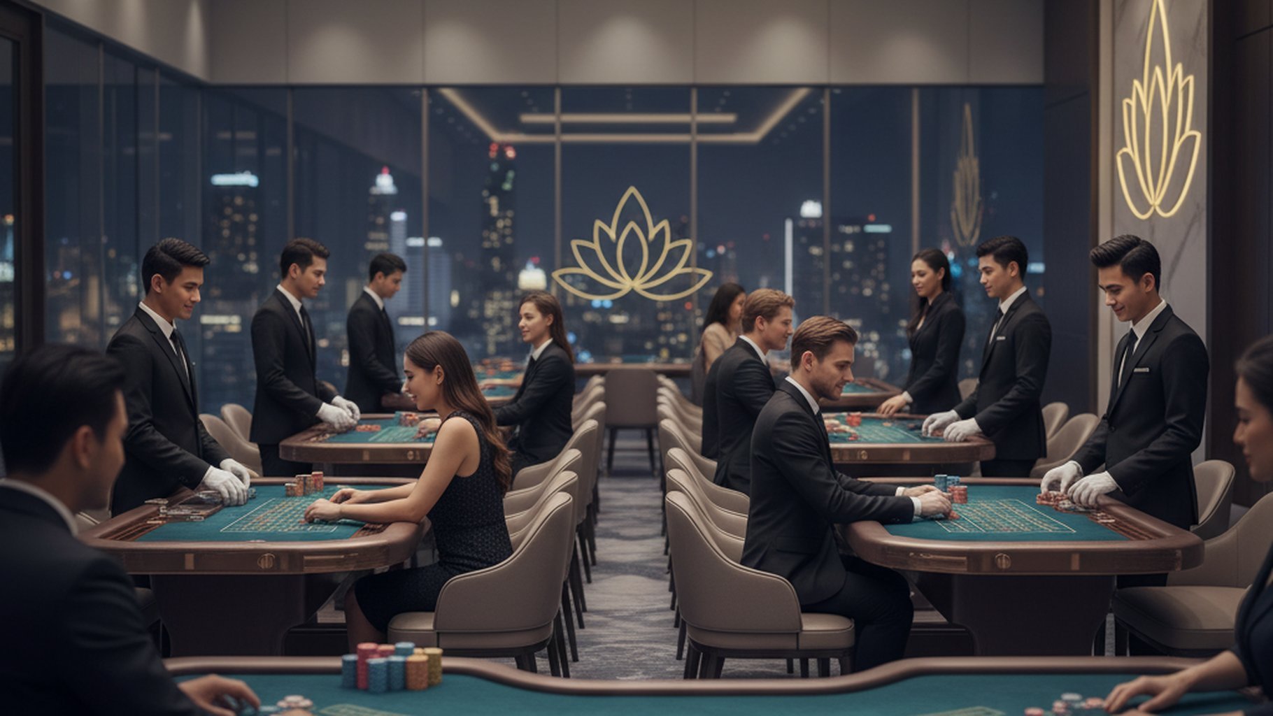 แดชบอร์ดแสดงผล ROI และสถิติการเดิมพันบาคาร่า