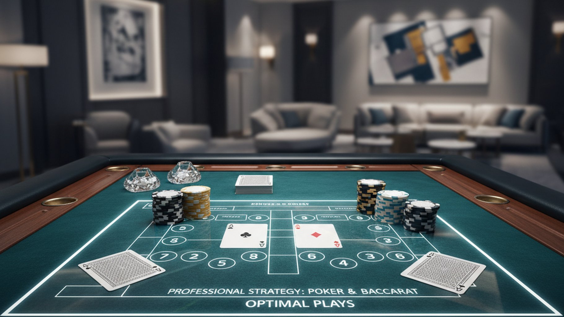 นักพนันวางแผนกลยุทธ์บาคาร่า