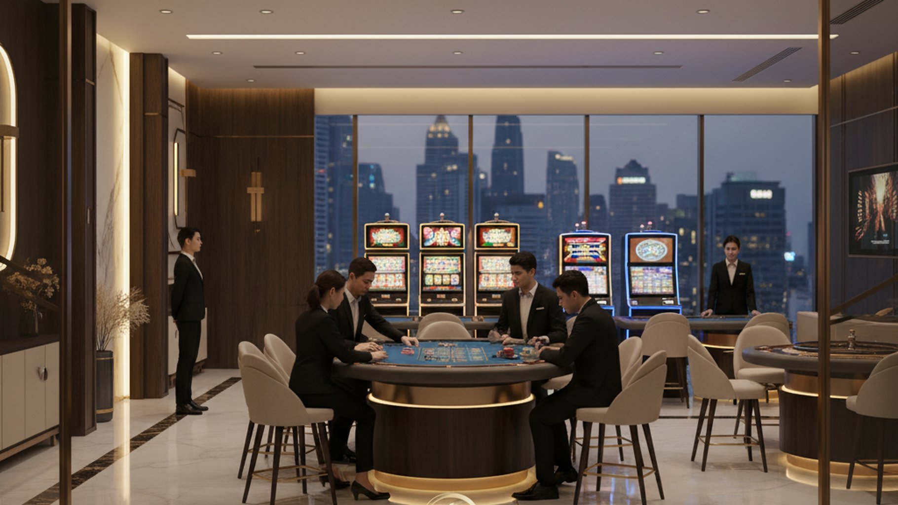 ภาพเปรียบเทียบ RTP และ House Edge ในบาคาร่า