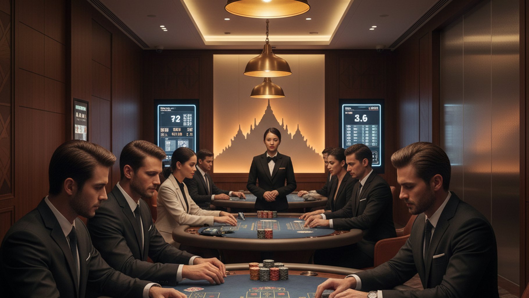 กลยุทธ์พิชิต Jackpot Progressive ภาพนักพนันวางแผนเล่นสล็อต Jackpot Progressive