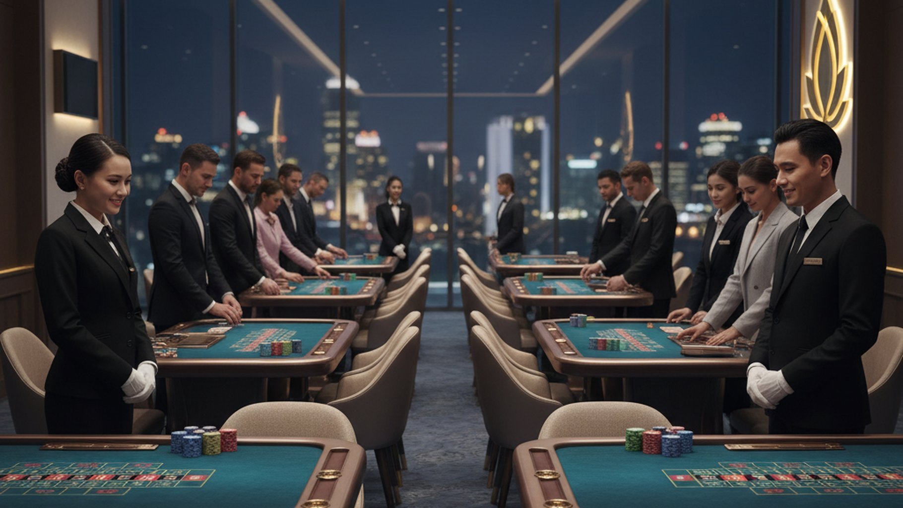 กราฟความน่าจะเป็นและอัตราจ่าย Player, Banker, Tie บาคาร่า