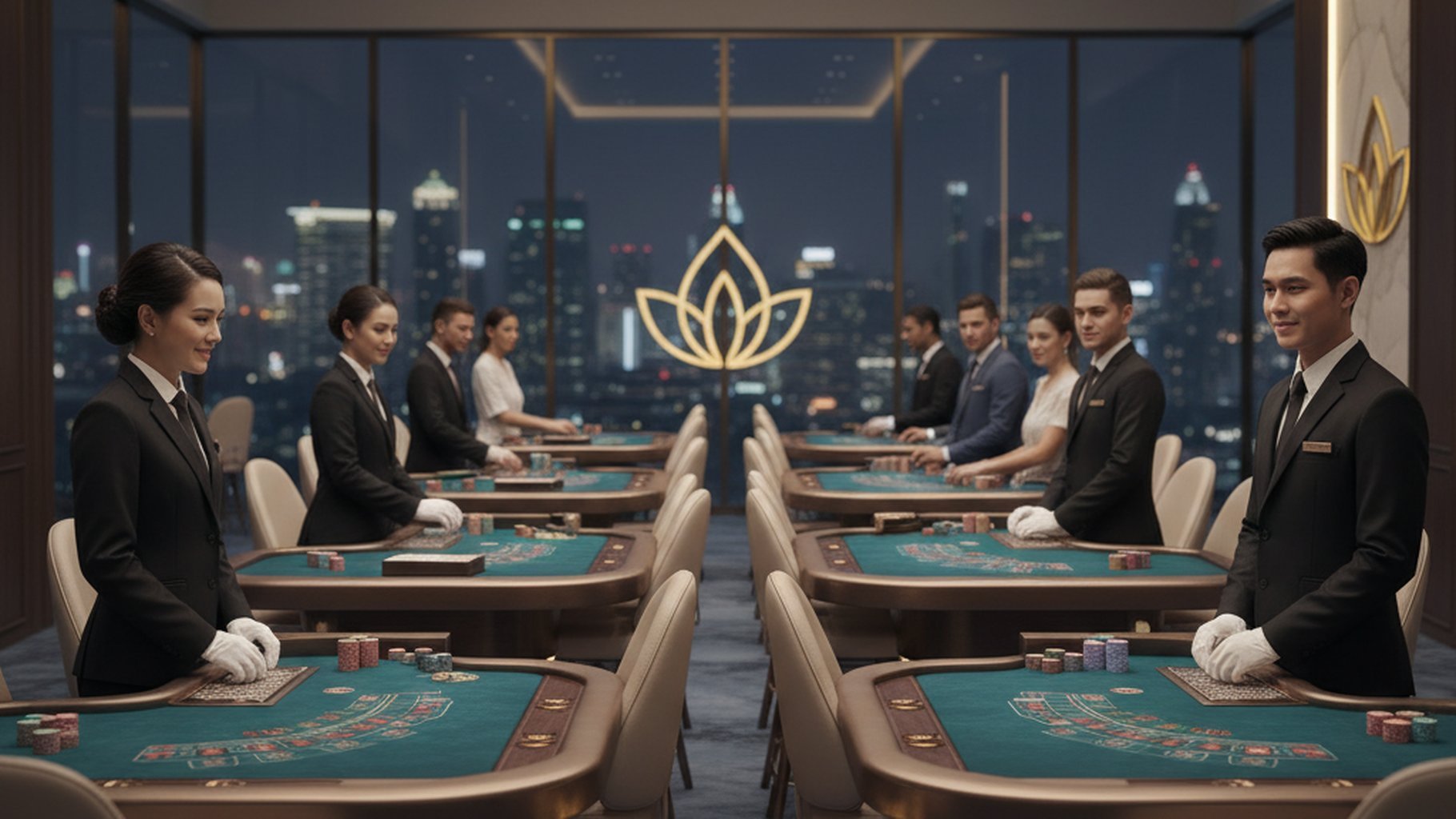 ความถี่การชนะในบาคาร่าระยะยาว กราฟแสดงความถี่การชนะของ Banker และ Player ในบาคาร่า