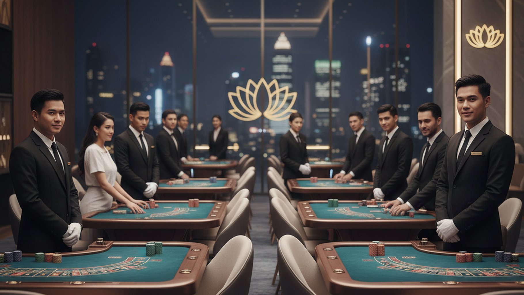 เลือกโต๊ะบาคาร่า Mini หรือ Midi