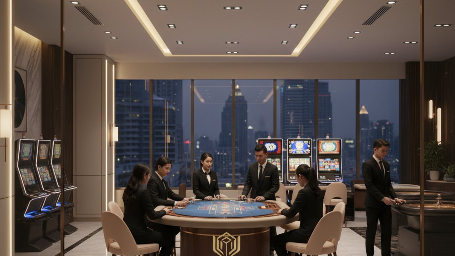 หน้าจอแสดงผล สูตรบาคาร่า AI อัจฉริยะ พร้อมการวิเคราะห์