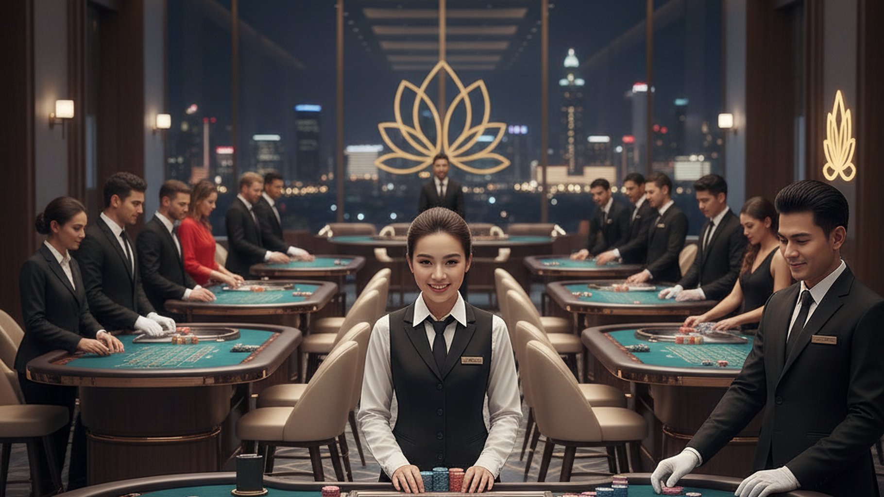 กราฟความน่าจะเป็น Player Banker Tie บาคาร่า