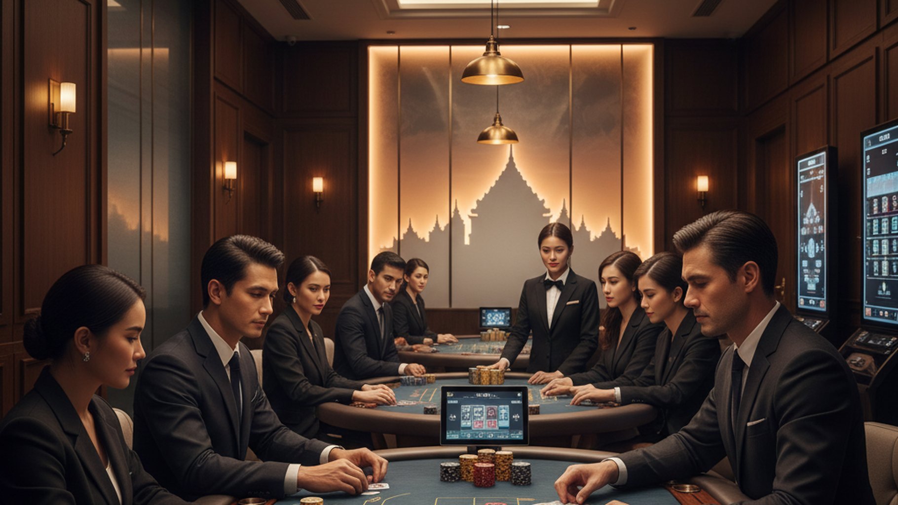 กราฟแสดงความเสี่ยงระบบ Labouchere