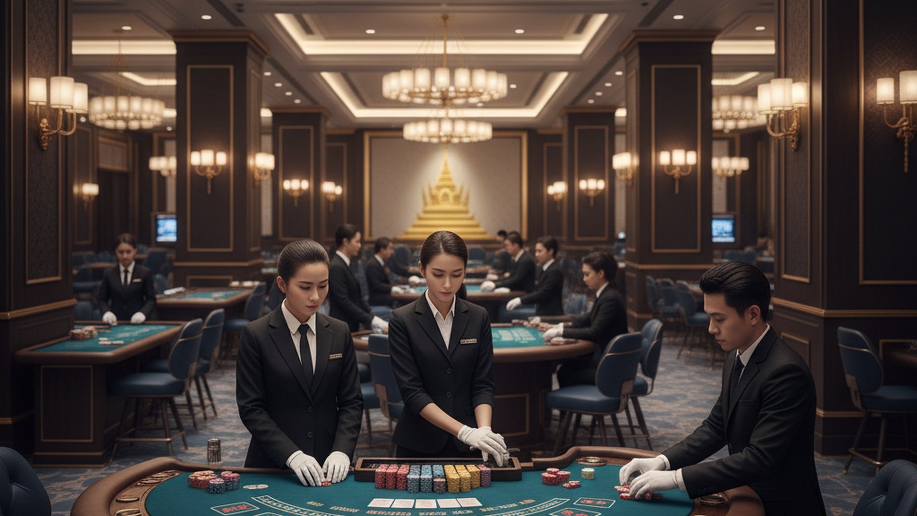 ตารางแสดงกลยุทธ์การเดินเงินบาคาร่า