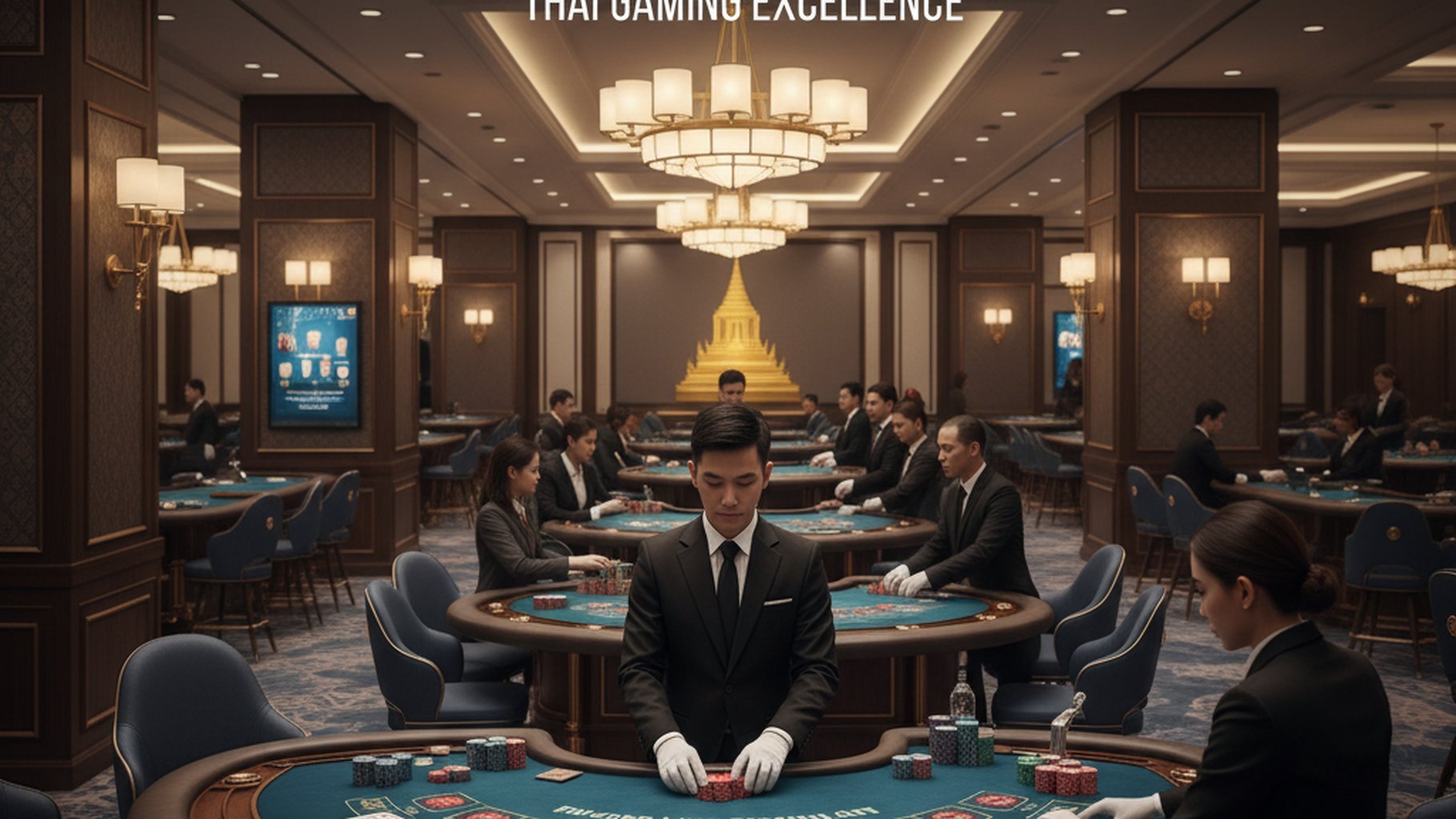 ภาพตัวอย่างการใช้ Flat Betting ในเกมบาคาร่า