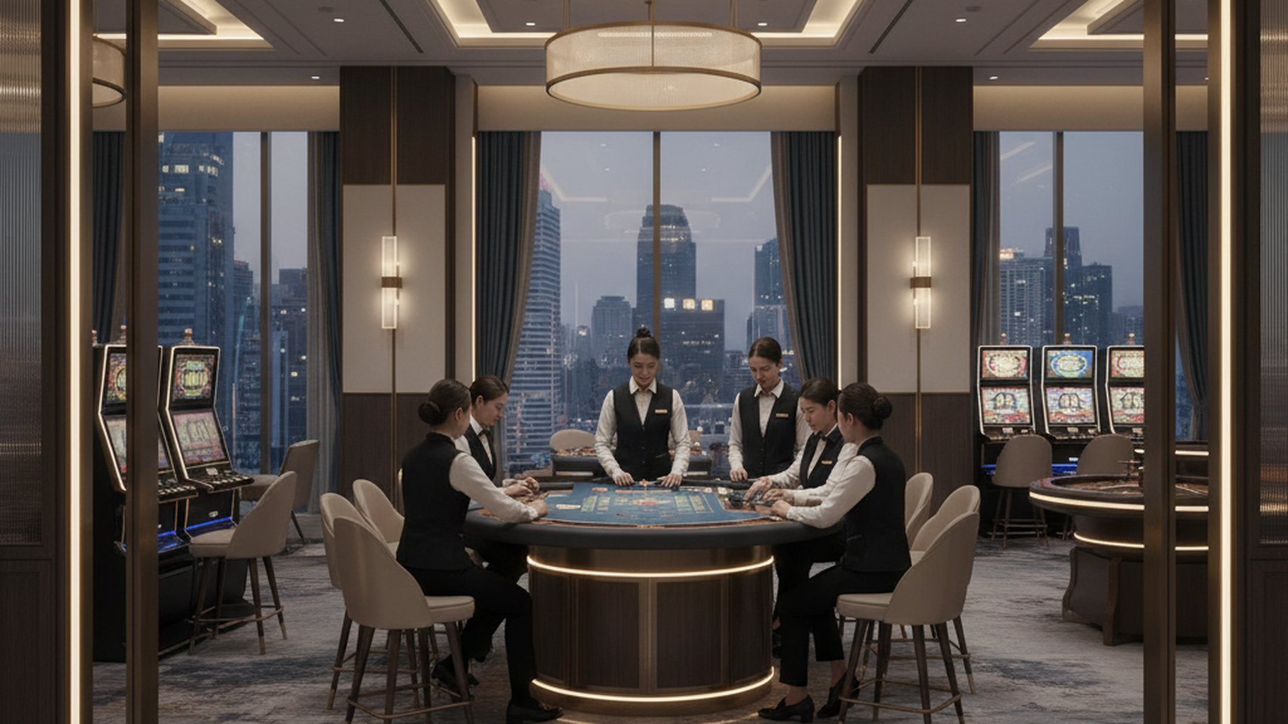 ตารางเปรียบเทียบจำนวน Hands และความแม่นยำของผลลัพธ์บาคาร่า