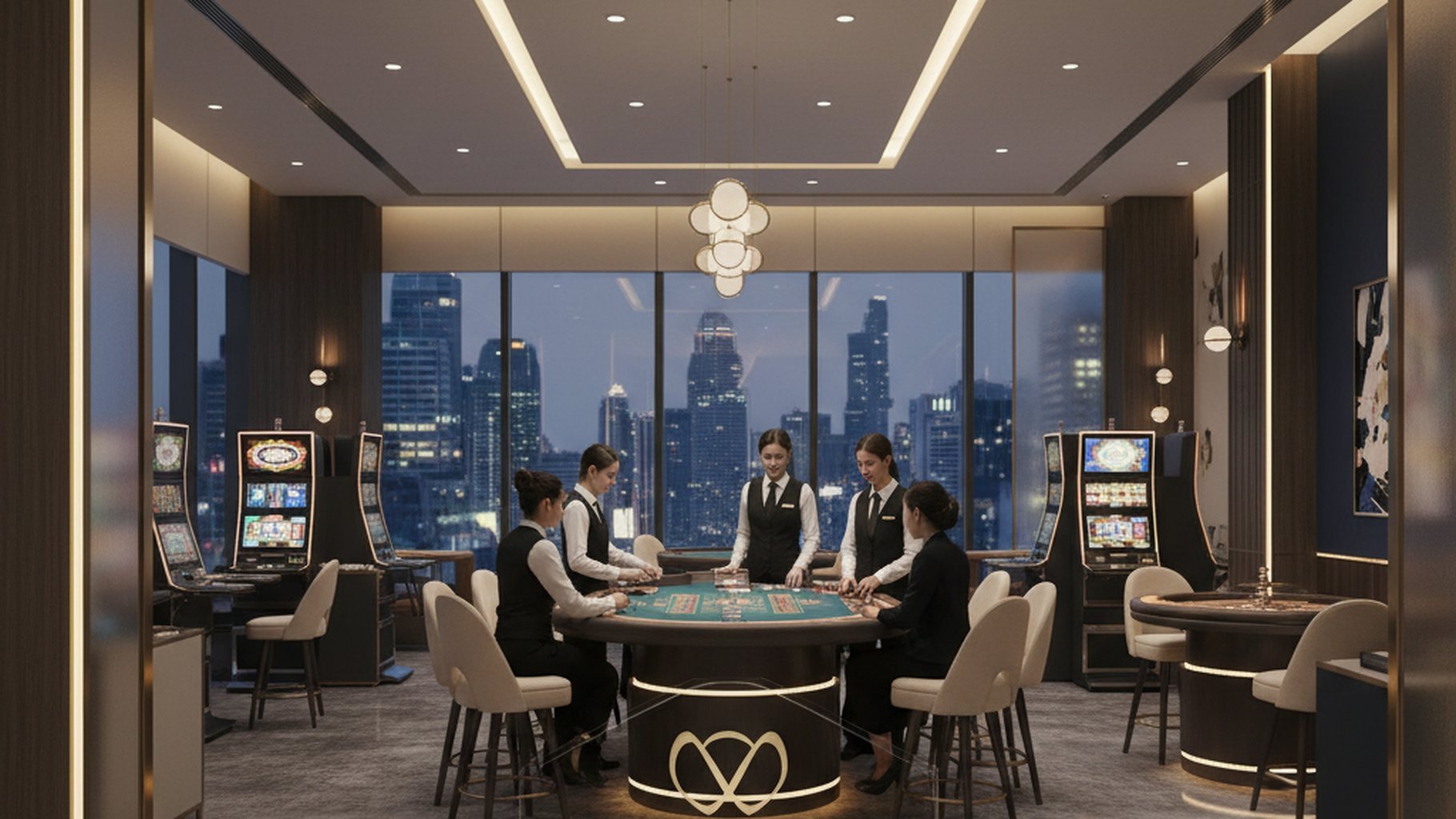 หน้าจอโปรแกรมช่วยวิเคราะห์ Variance เกมบาคาร่า