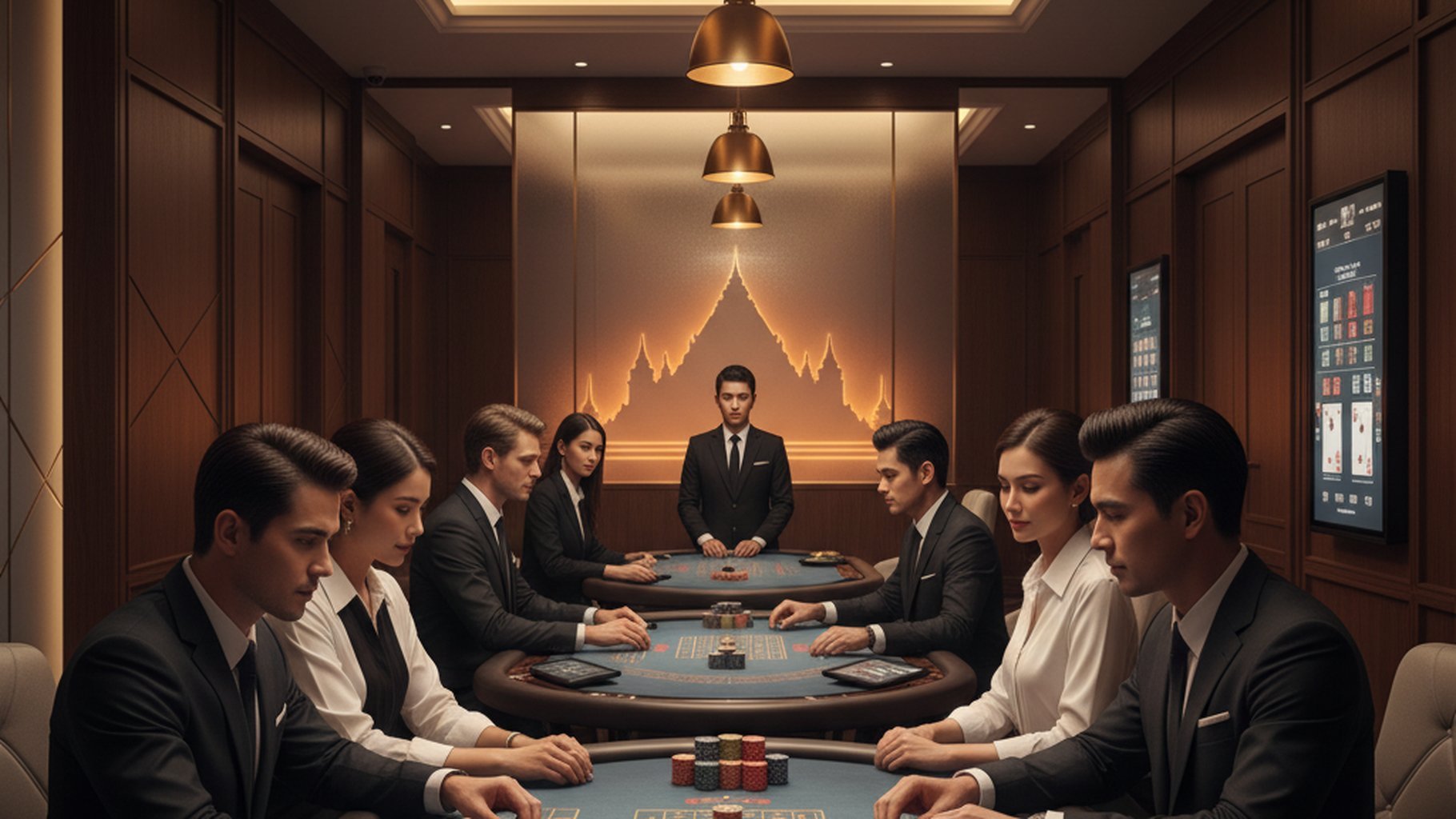 ตัวอย่างการใช้ Flat Betting ในบาคาร่า