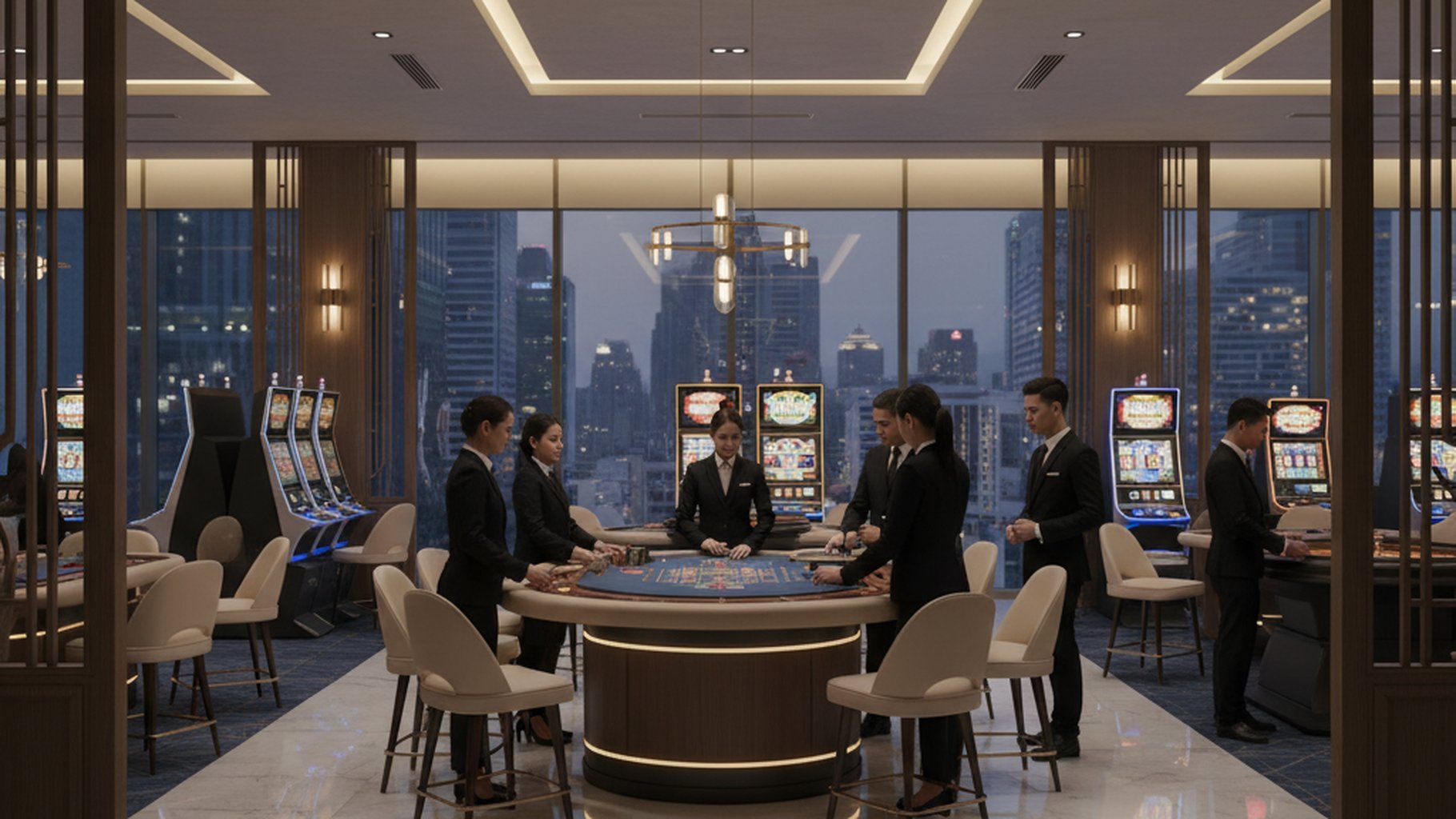 ตัวอย่างตารางเค้าไพ่บาคาร่า แสดงรูปแบบการออกผล