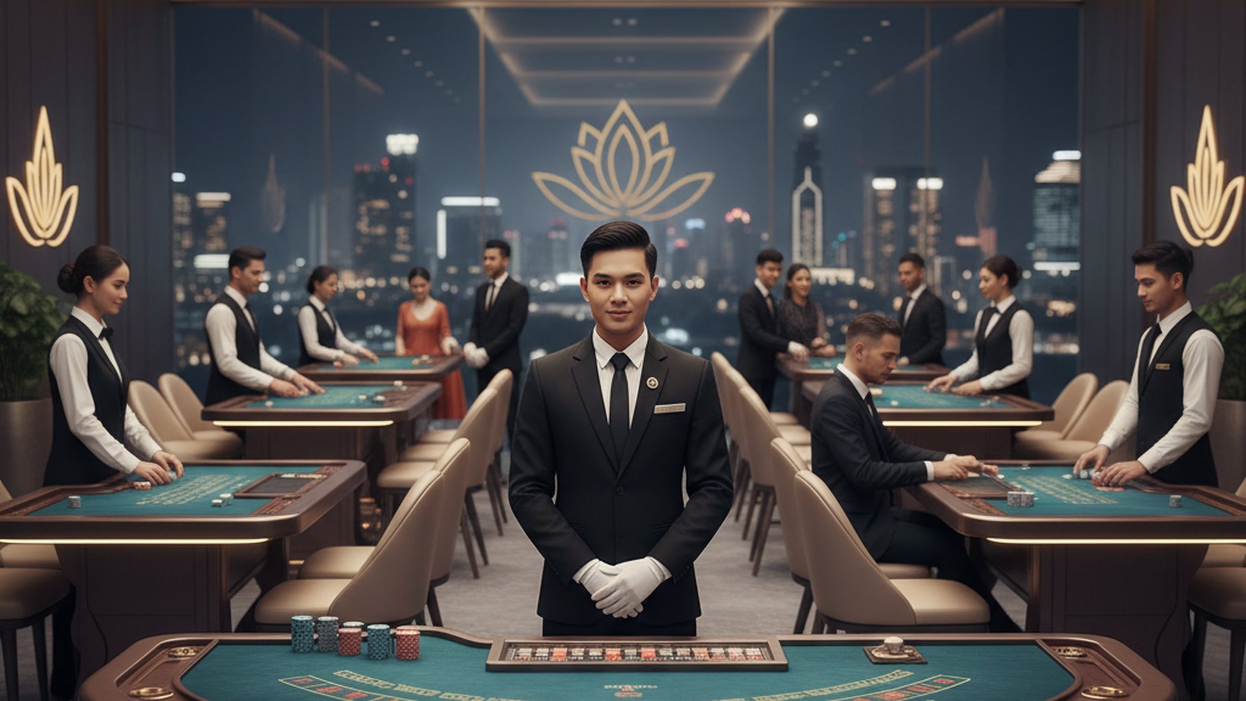 สัญลักษณ์เกมสล็อต Progressive Jackpot หรูหรา สีทองและม่วง