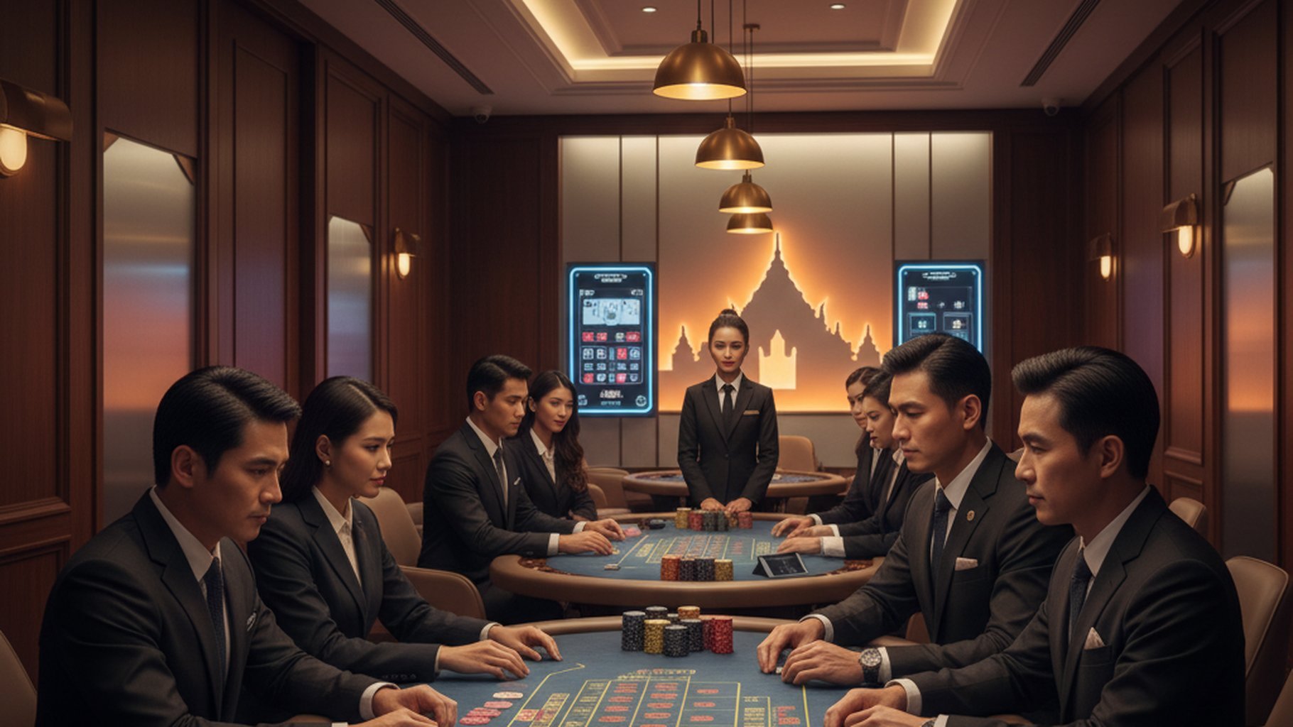 การบริหารจัดการเงินทุนในบาคาร่าตาม Variance ภาพแสดงการบริหารจัดการเงินทุนในเกมบาคาร่าตามเป้าหมายกำไรและขีดจำกัดการขาดทุน