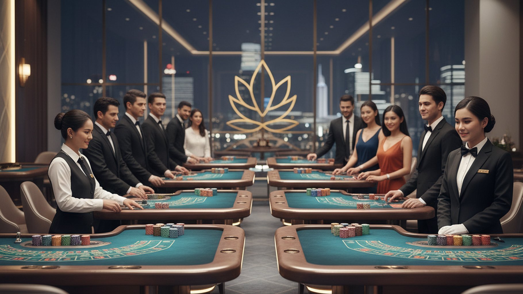 การบริหาร Bankroll สำหรับผู้เล่นบาคาร่า ภาพแสดงการบริหาร Bankroll ในบาคาร่า