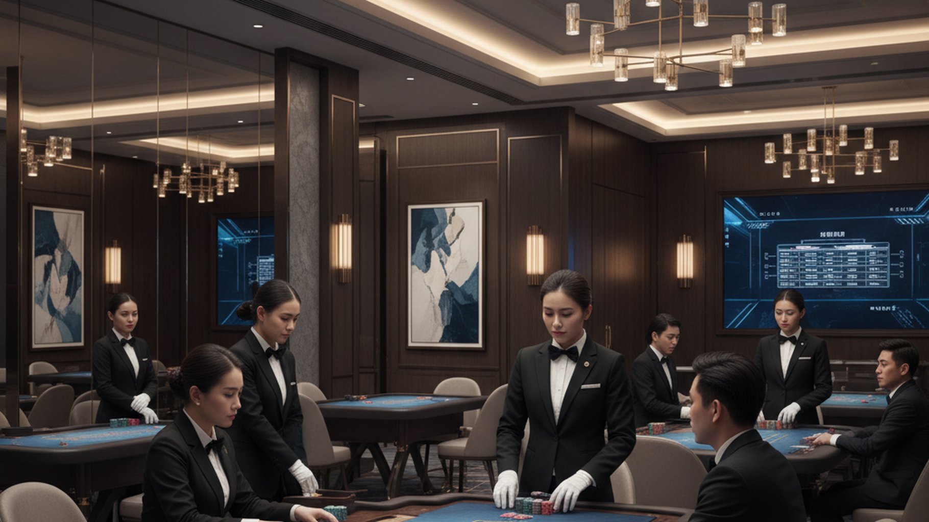 ความแตกต่างระหว่างบาคาร่า Mini และ Midi