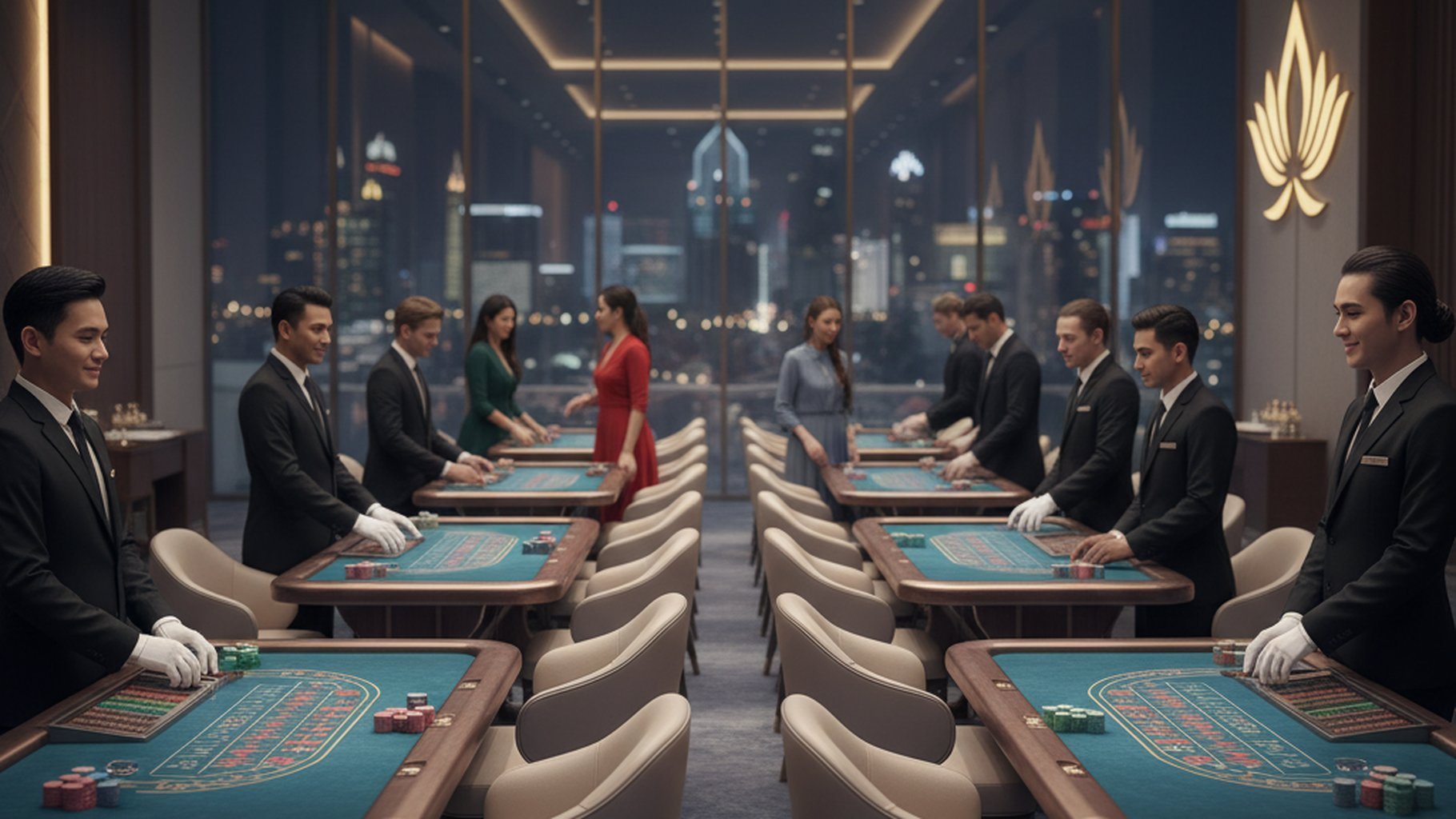 ภาพแสดงการแบ่ง Bankroll สำหรับการเล่นบาคาร่า