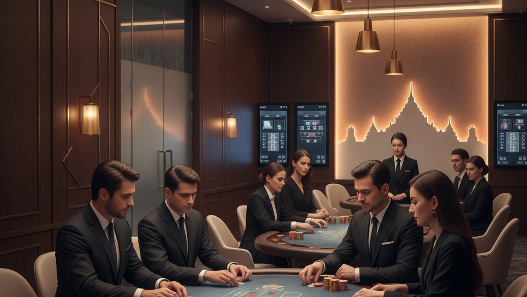 ตารางบาคาร่าแสดงเค้าไพ่มังกร