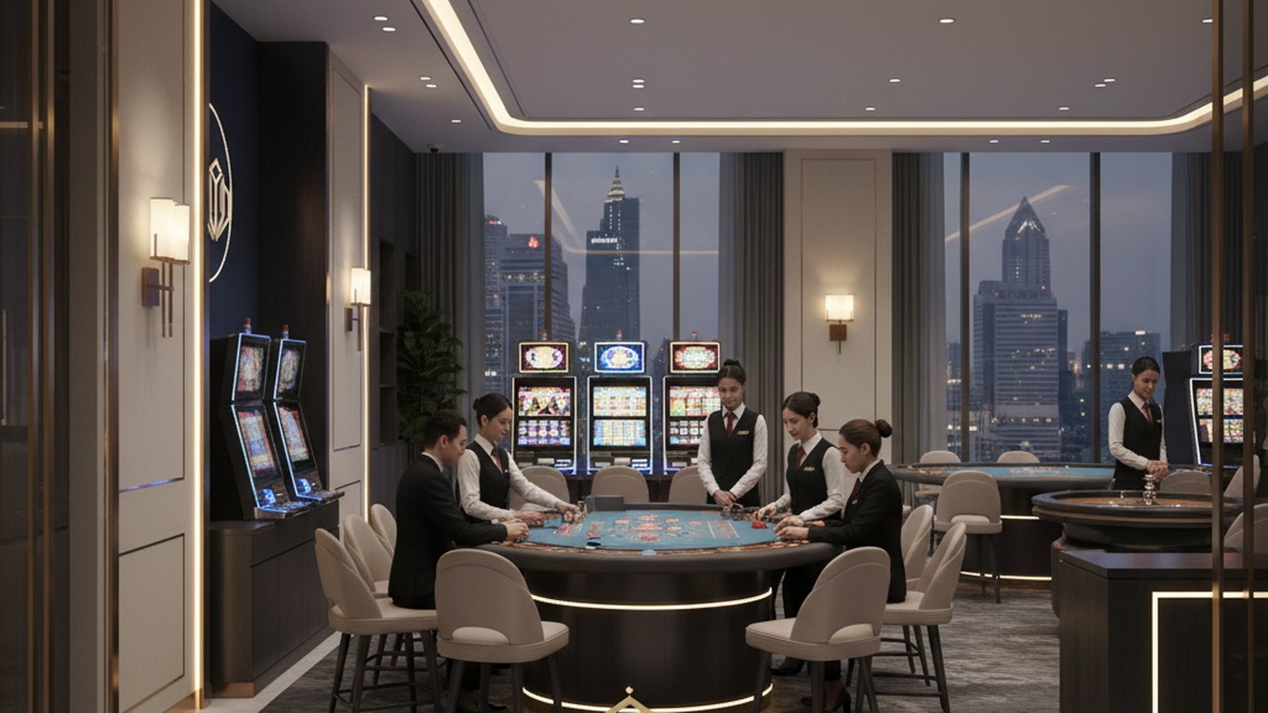 กราฟเปรียบเทียบผลตอบแทน Player vs Banker หลังหัก Commission