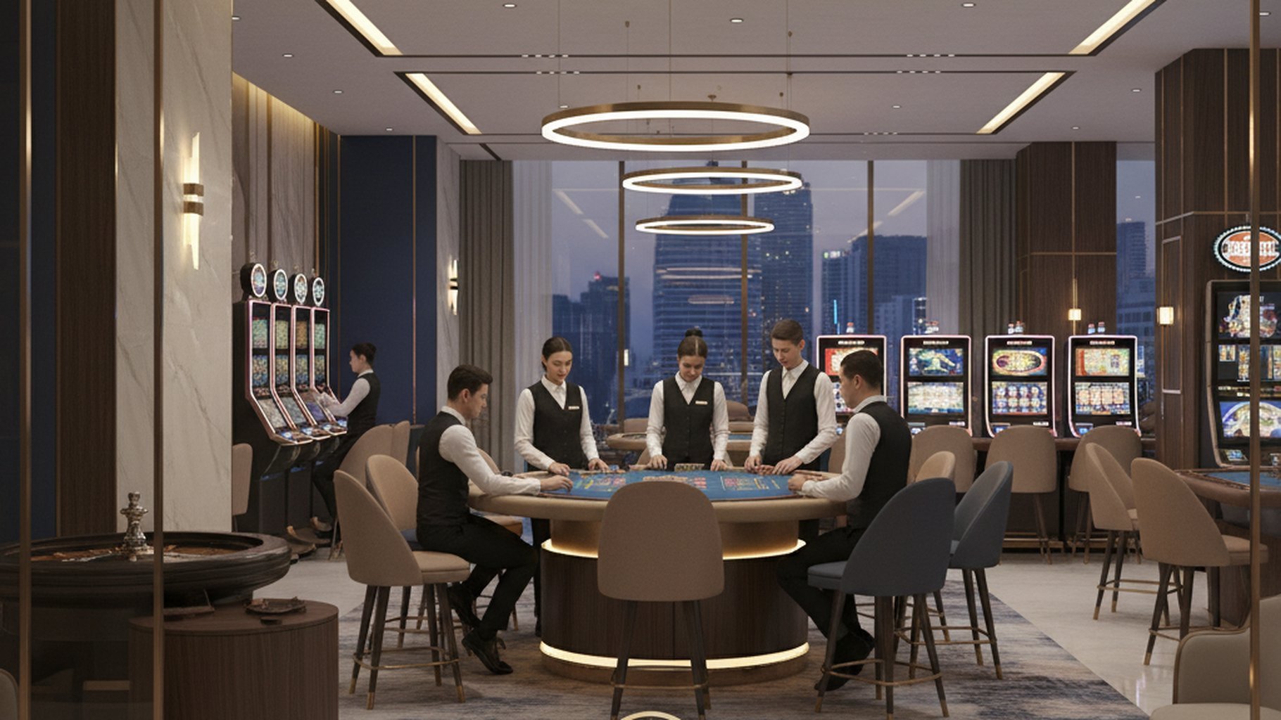 Infographic รูปแบบเค้าไพ่บาคาร่า