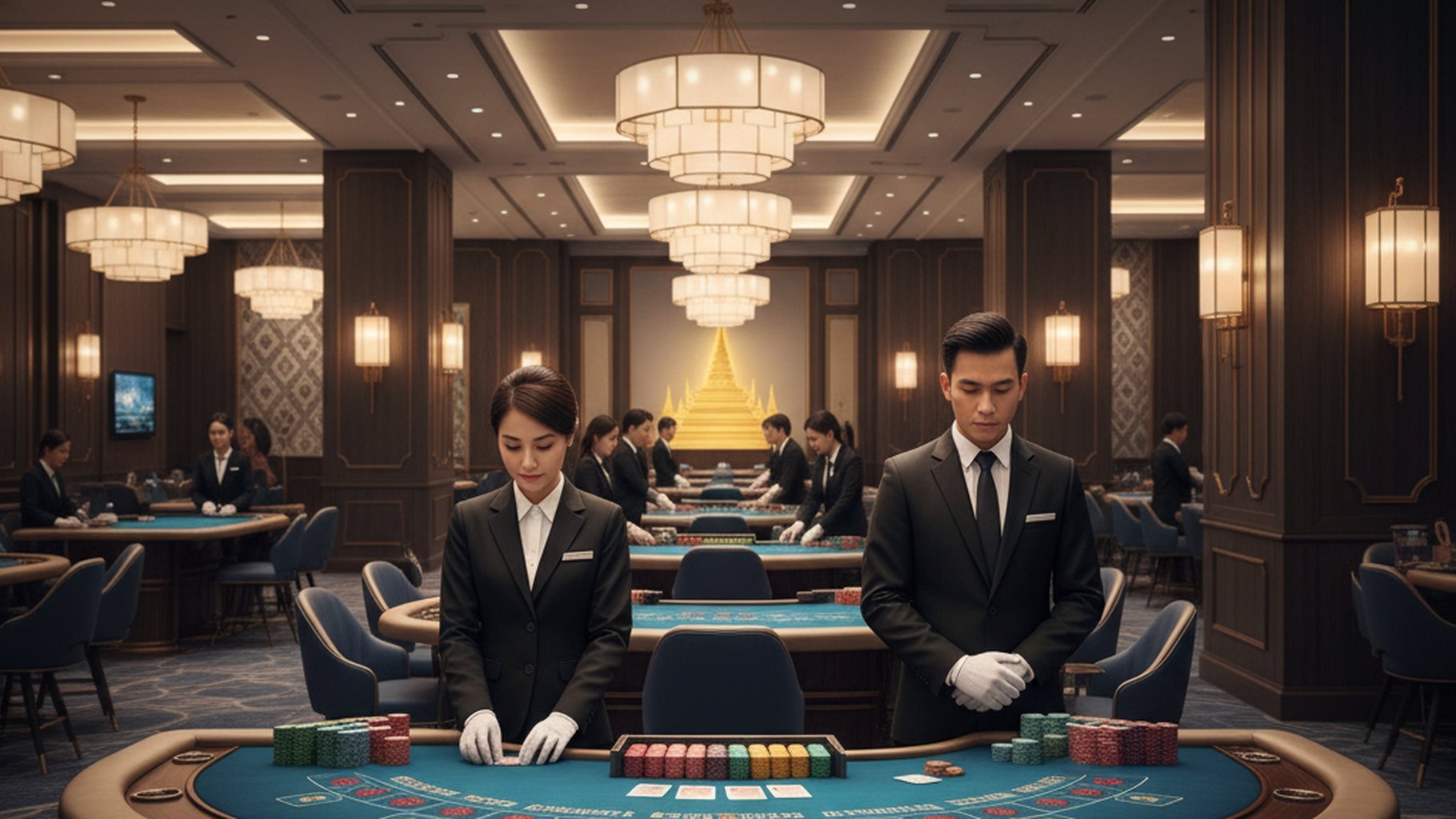 กราฟแสดงการทำกำไรจากบาคาร่า