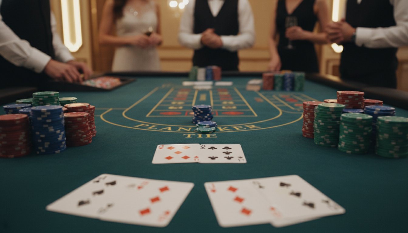 รูปแบบการเดิมพันบาคาร่าออนไลน์ ตารางเดิมพันบาคาร่าออนไลน์ Player Banker Tie Pair