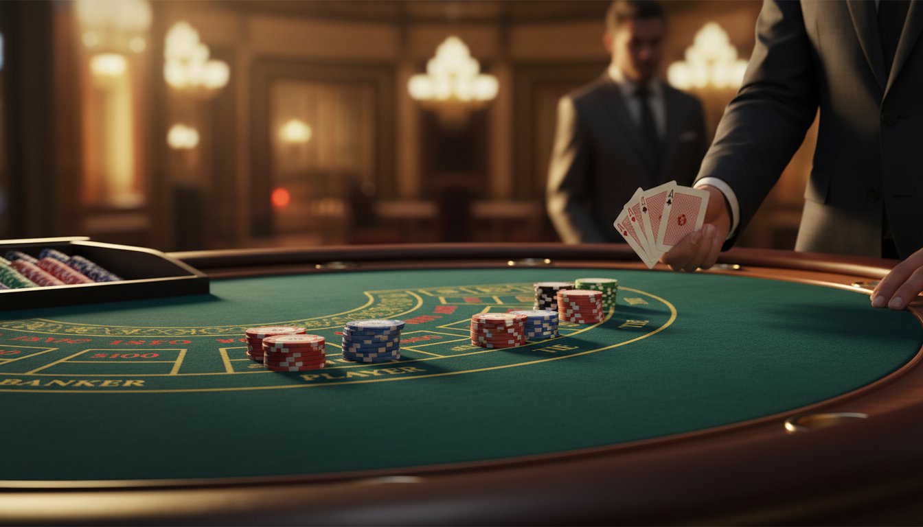 กราฟสถิติการออกไพ่บาคาร่า