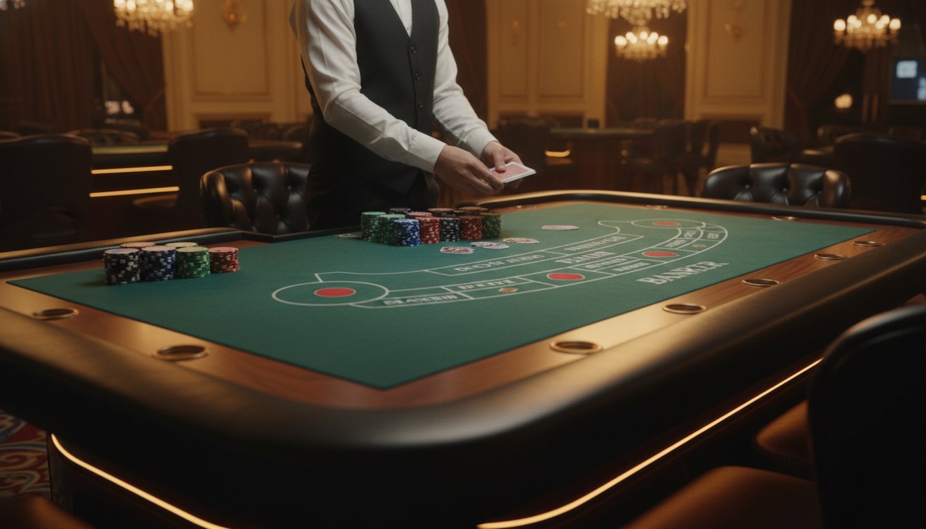 หน้าจอเล่นบาคาร่าบนมือถือ