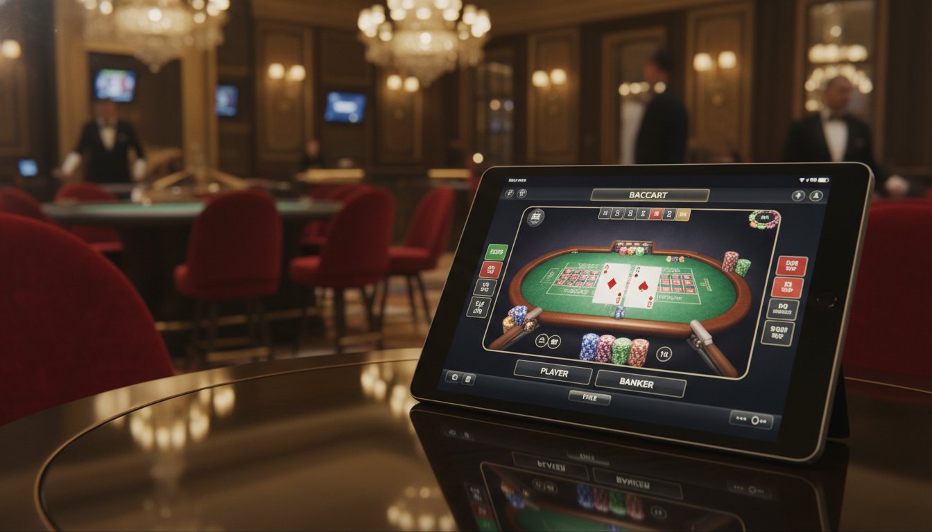 ภาพแสดงการวิเคราะห์สูตรบาคาร่า