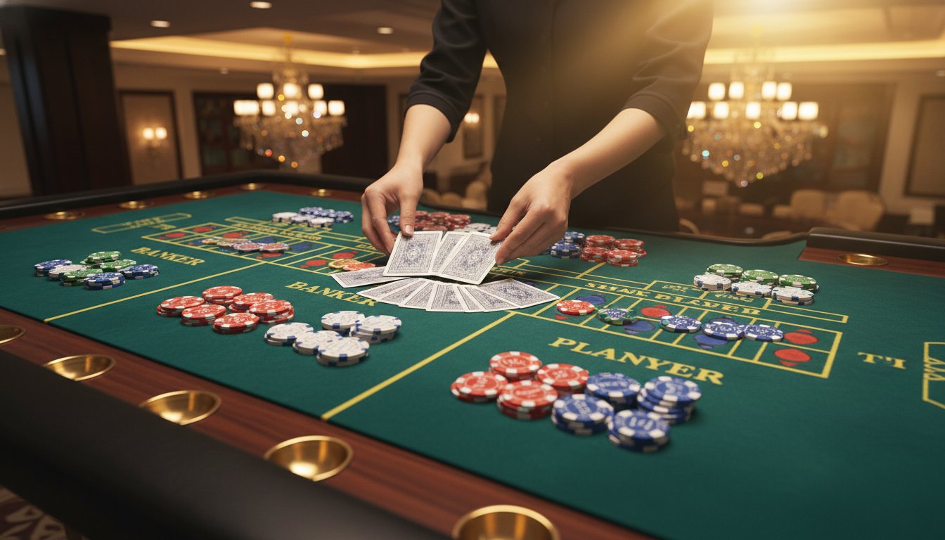 ตัวอย่างเค้าไพ่บาคาร่า ปิงปอง มังกร