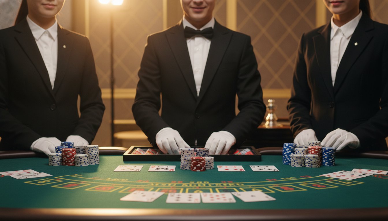 กราฟแสดงผลกำไรจากการเล่นบาคาร่า